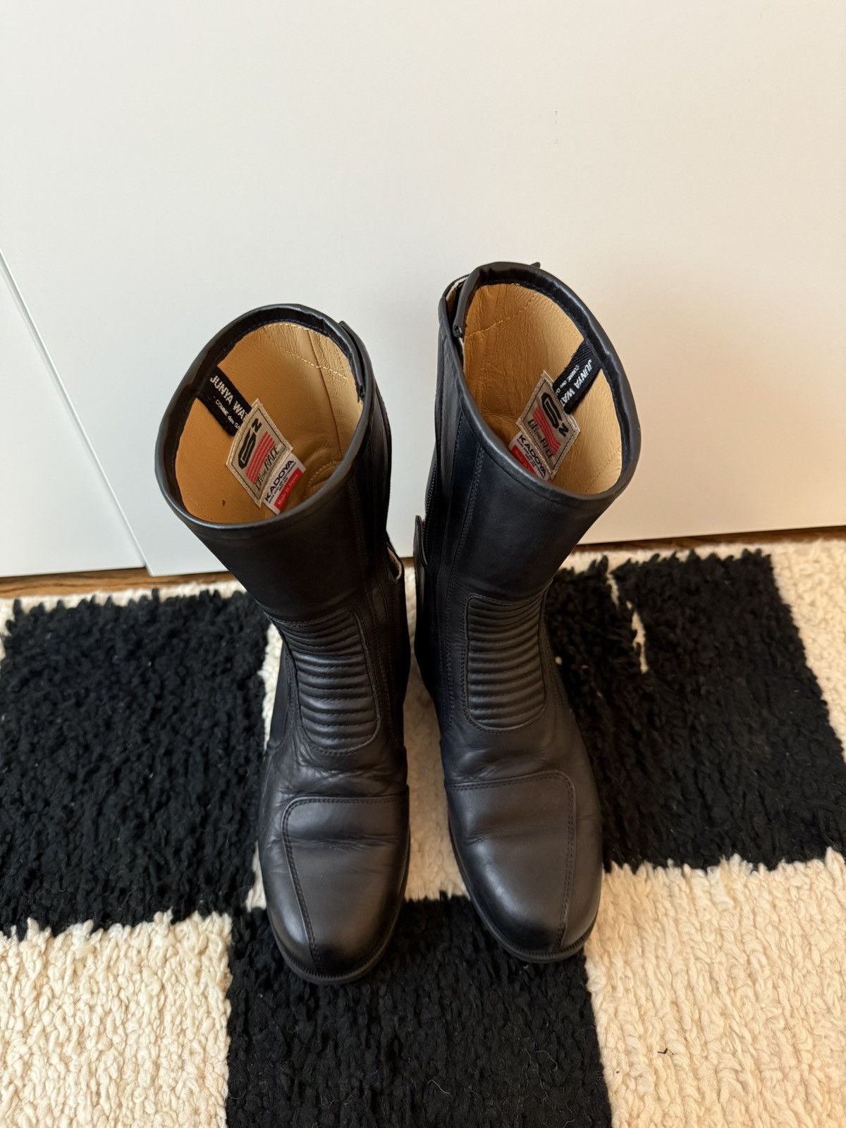 Junya Watanabe Junya Watanabe Fall 2012 motorcycle boots Size US 7 / IT 37 - 3 Thumbnail