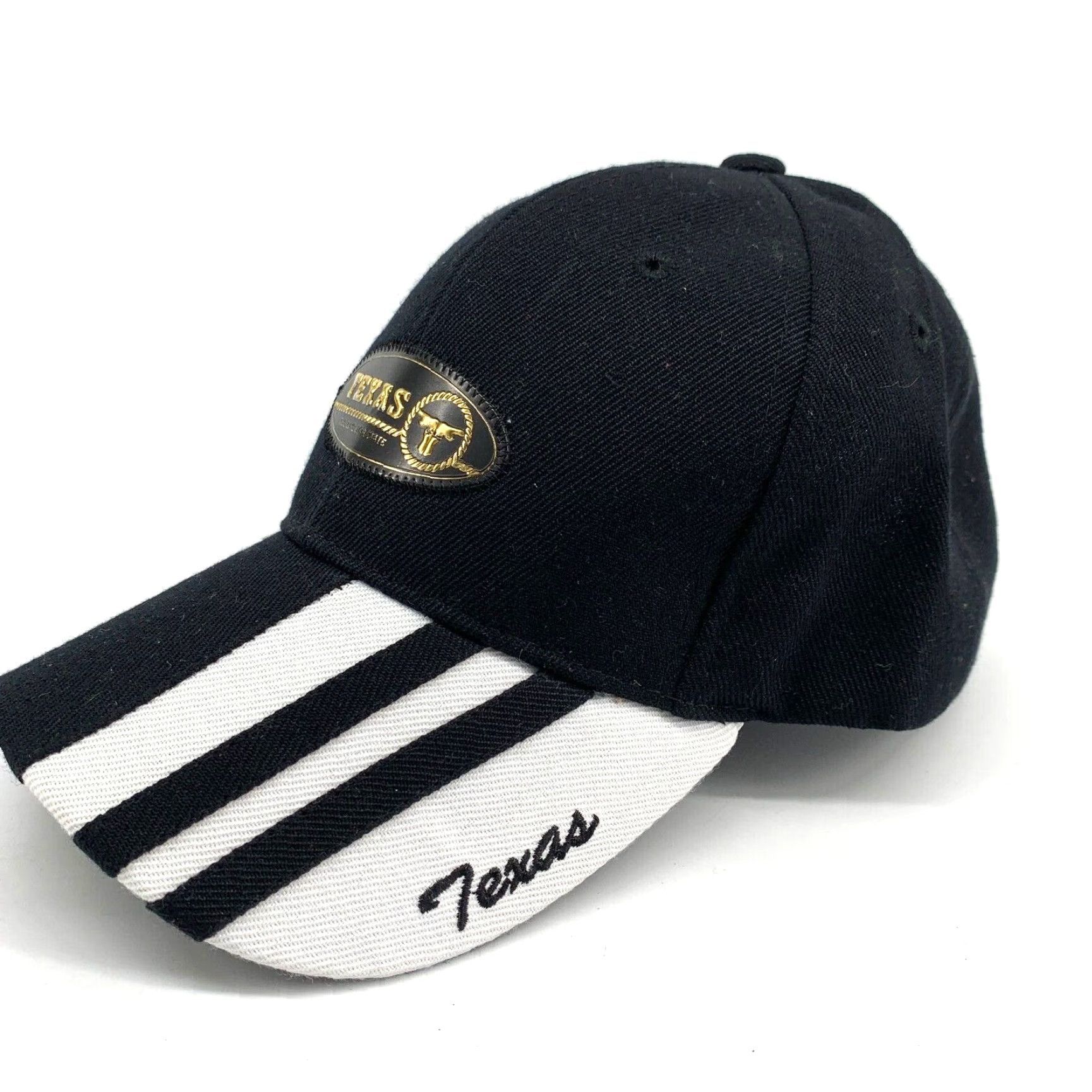Vintage Metro Town Collection Men's Black Texas The Lone Star State Baseball Hat NWT Size ONE SIZE - 2 Thumbnail