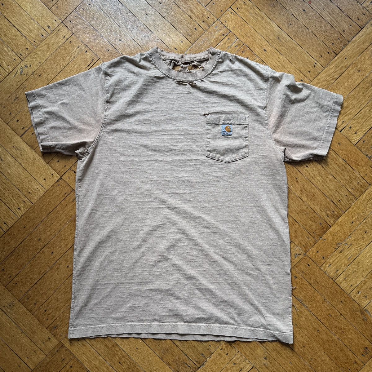 Carhartt Absolutely Shredded Tan Carhartt Tee Size US L / EU 52-54 / 3 - 3 Thumbnail