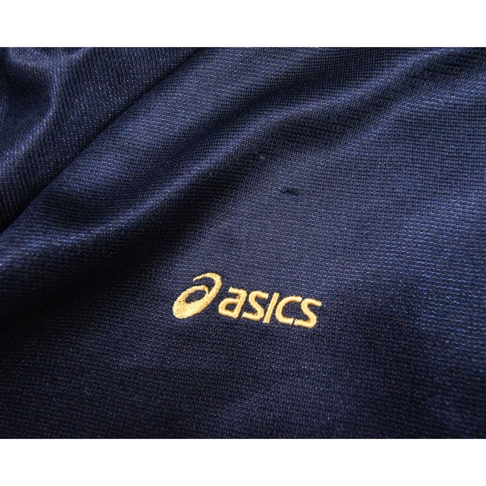 Asics VINTAGE ASICS Jacket Adult Medium Blue Track Jacket 1/4 Zip Pullover Mens Size US M / EU 48-50 / 2 - 4 Thumbnail