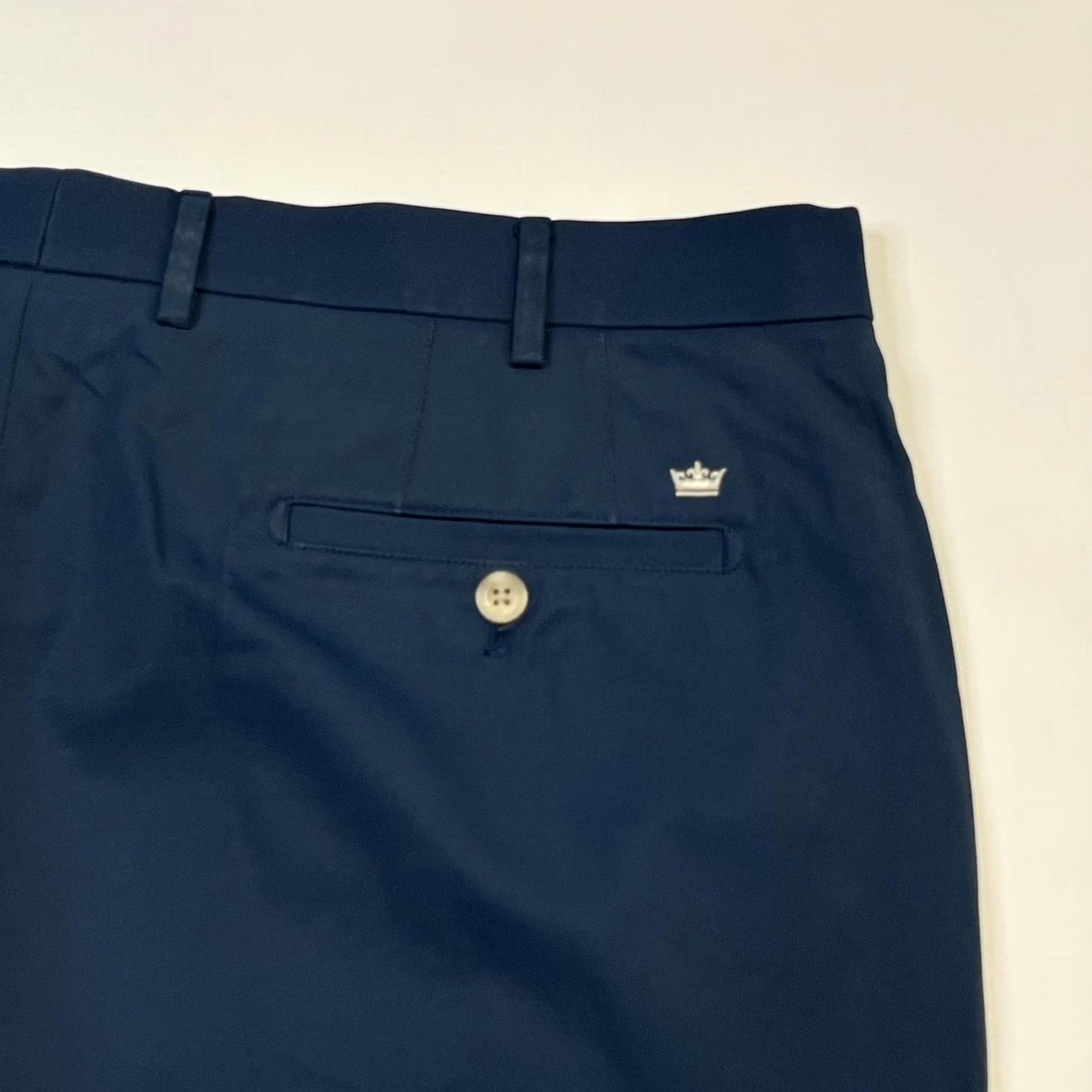 Peter Millar Peter Millar Crown Sport Shorts Mens 40 Blue Chino Golf Lightweight Breathable Moisture-Wicking Quick Dry Flat Front Regular Inseam 9in Pockets Size US 40 / EU 56 - 3 Thumbnail