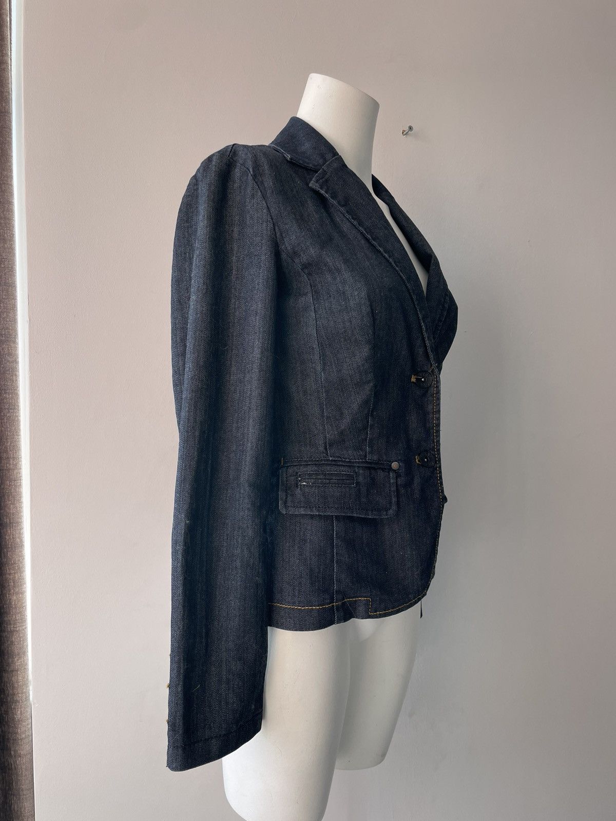 Vintage y2k denim jacket Size S / US 4 / IT 40 - 13 Thumbnail