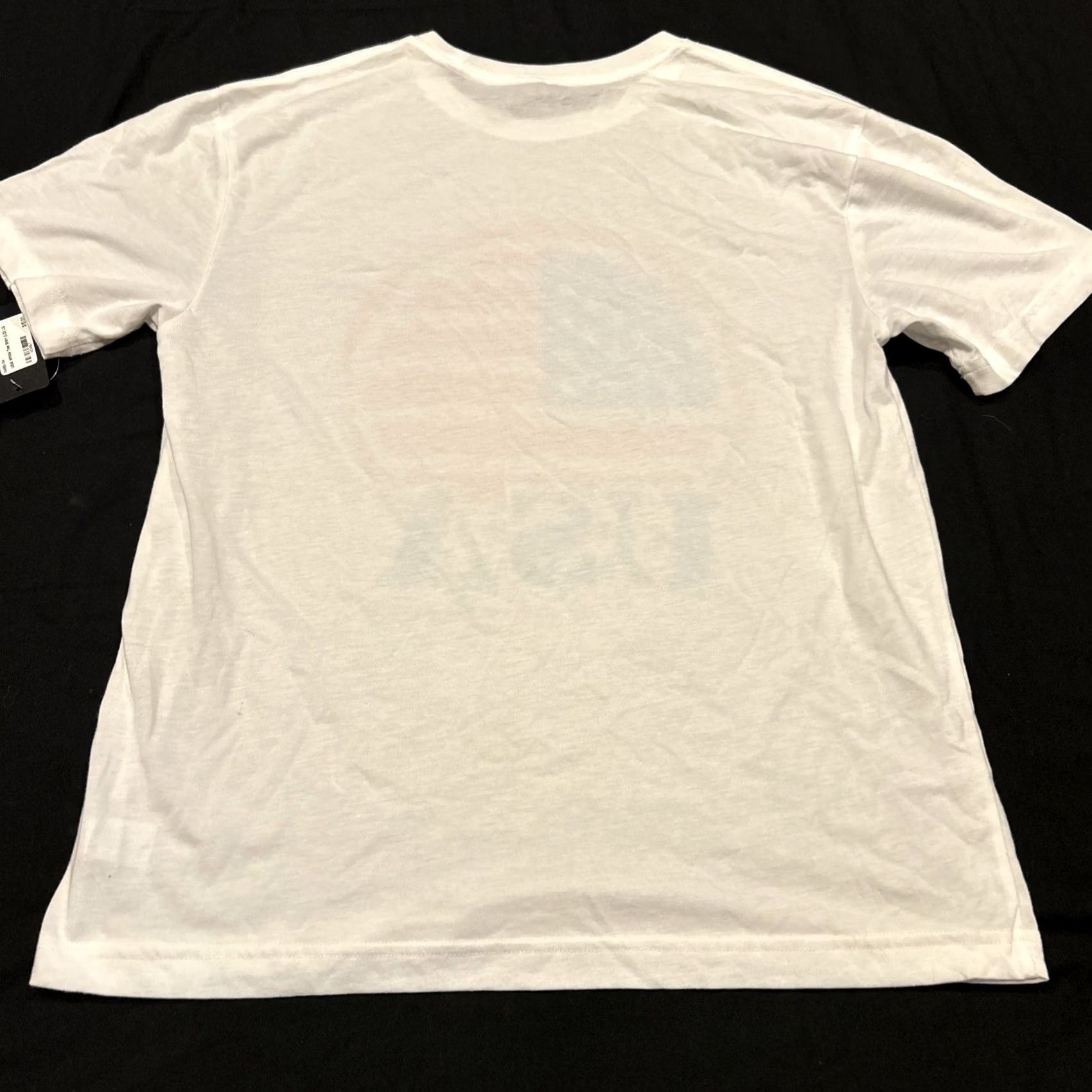 Gildan Gildan USA Flag Shirt | Unisex Adults T-Shirt | White | L | Short Sleeve | Polyester Blend | Crew Neck | Patriotic, USA, American Themes | NWT Size US L / EU 52-54 / 3 - 4 Thumbnail
