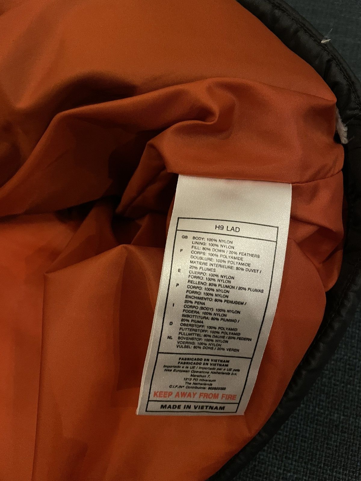 Nike × Vintage Nike Vintage Y2K 1999 Oregon Puffer Jacket Medium Size US M / EU 48-50 / 2 - 6 Thumbnail