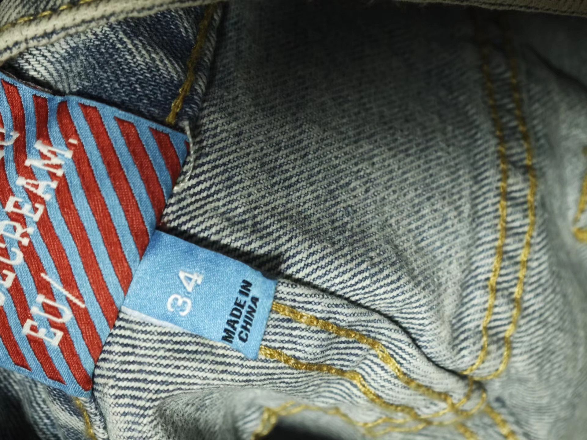 Billionaire Boys Club Billionaire Boys Club Flying Dog Jeans Size US 34 / EU 50 - 6 Thumbnail