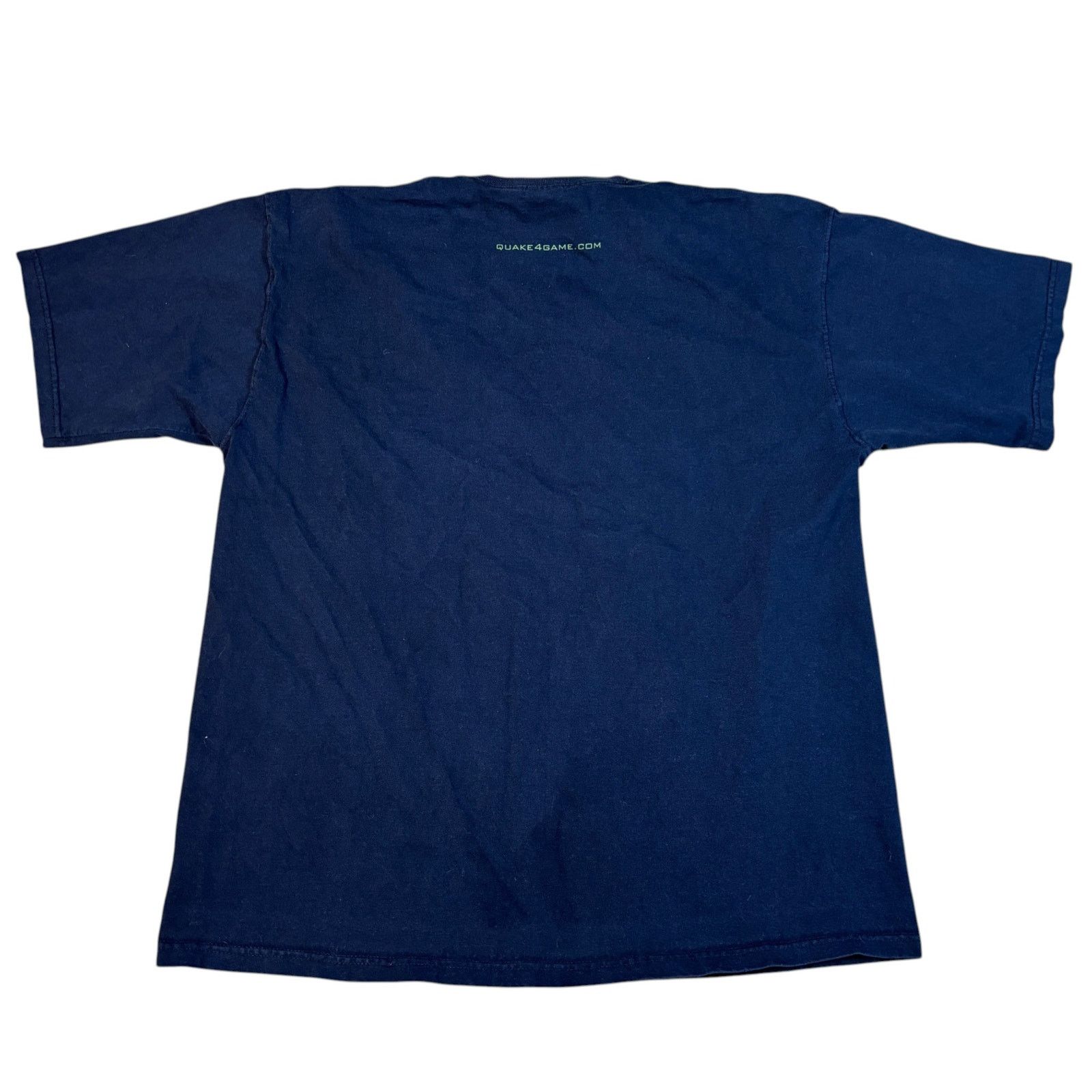 Fruit Of The Loom Vintage y2k 2005 Quake 4 Game Tshirt XL 2000s Xbox retro Size US XL / EU 56 / 4 - 2 Thumbnail