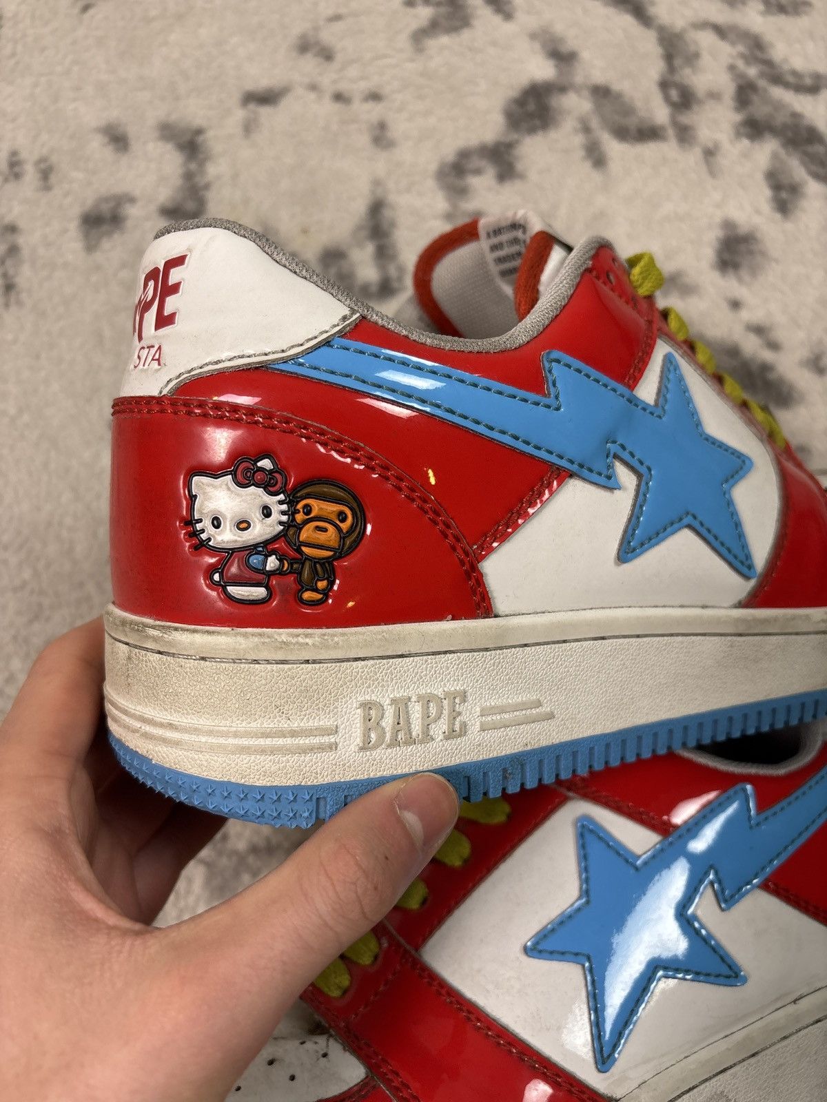 Bape BAPESTA HELLO KITTY Size US 10 / EU 43 - 2 Thumbnail