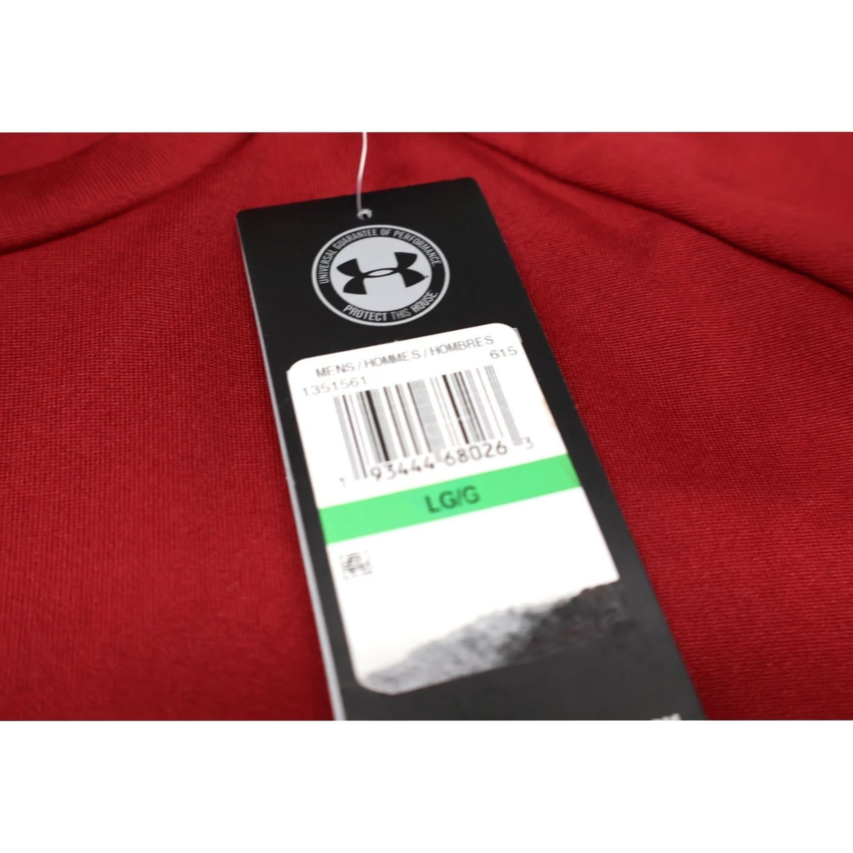 Under Armour Under Armour Shirt Mens Large Red HeatGear Lightweight 2.0 Emboss NEW Graphic Print Size US L / EU 52-54 / 3 - 4 Thumbnail