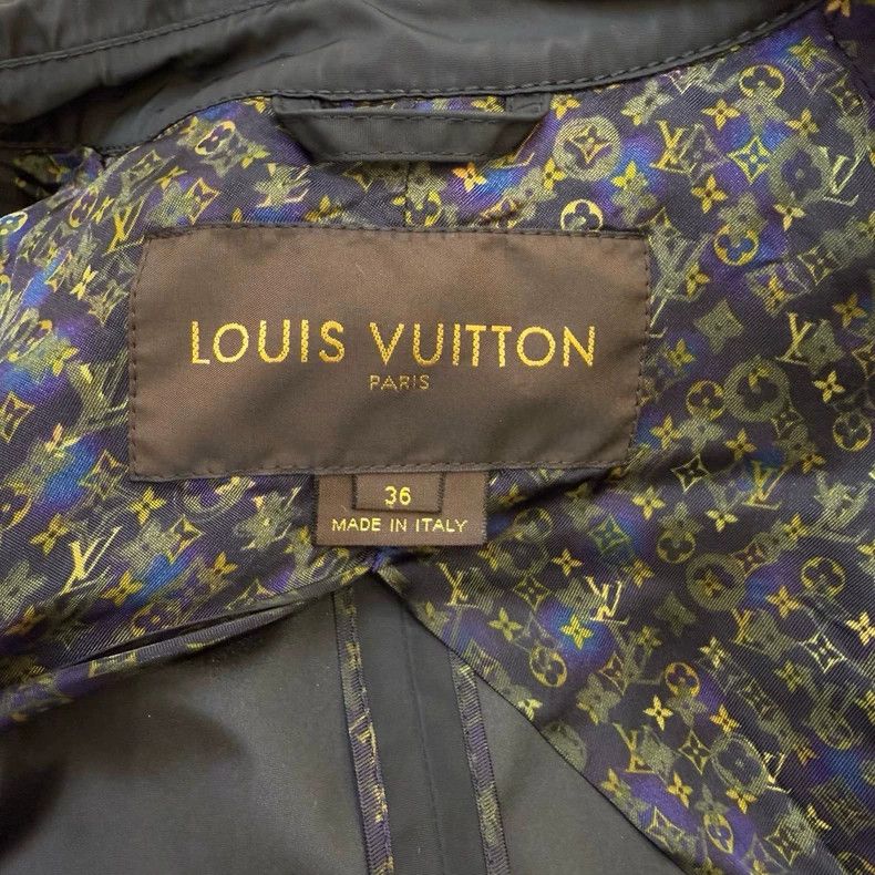 Louis Vuitton Louis Vuitton Black 9-point sleeve design with lambskin pa Size XS / US 0-2 / IT 36-38 - 3 Thumbnail