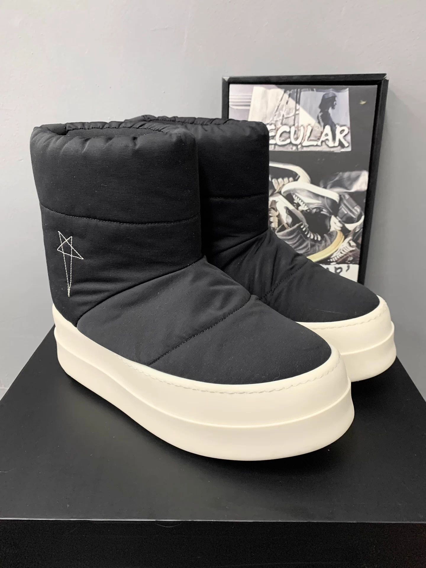 Rick Owens Rick Owens 24FW Five-Pointed Star Platform Boots Size US 8 / EU 41 - 3 Thumbnail