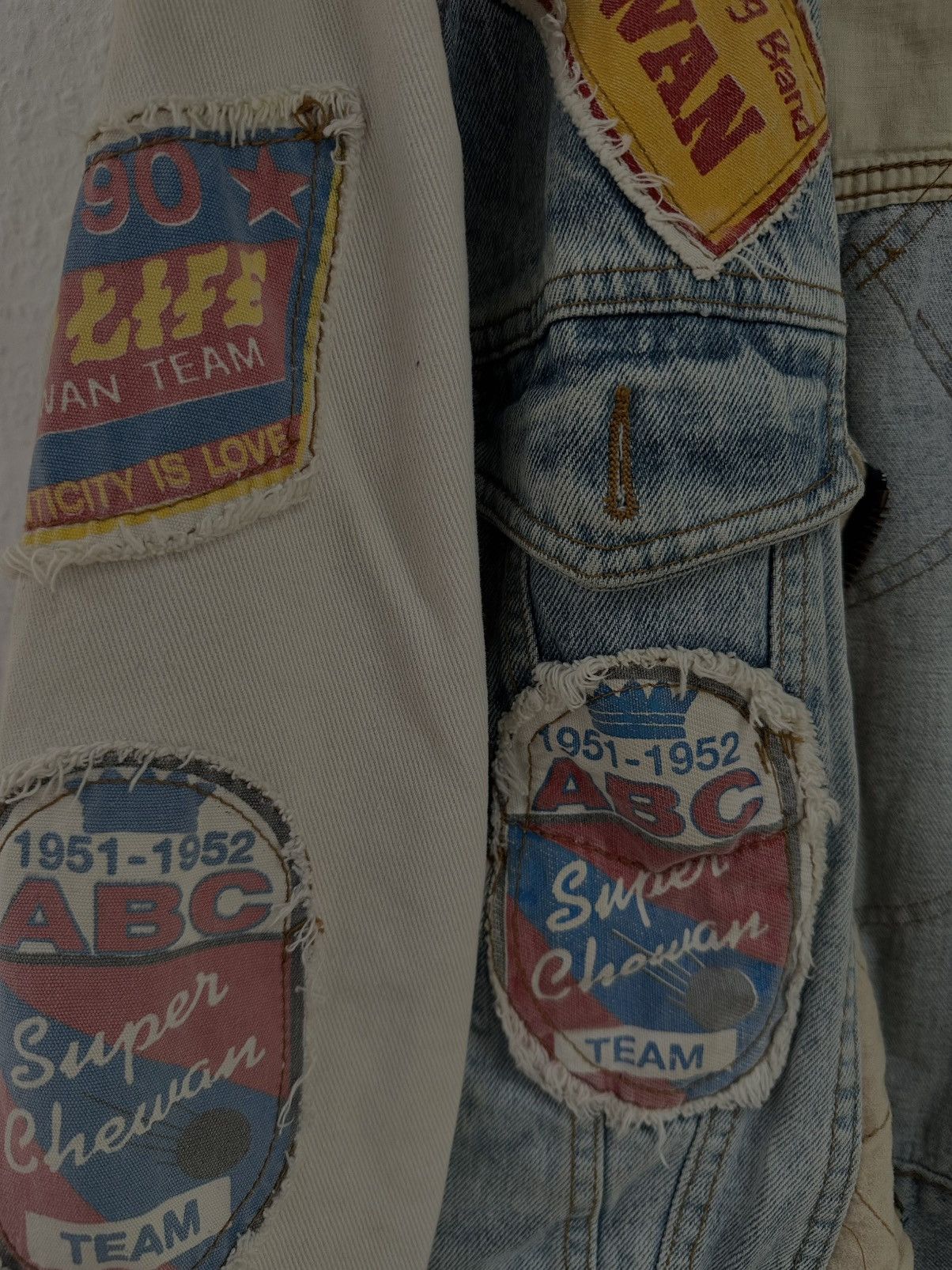 Vintage Vintage Patchwork Motorcycle Jacket - Collector’s Edition Size US M / EU 48-50 / 2 - 5 Thumbnail