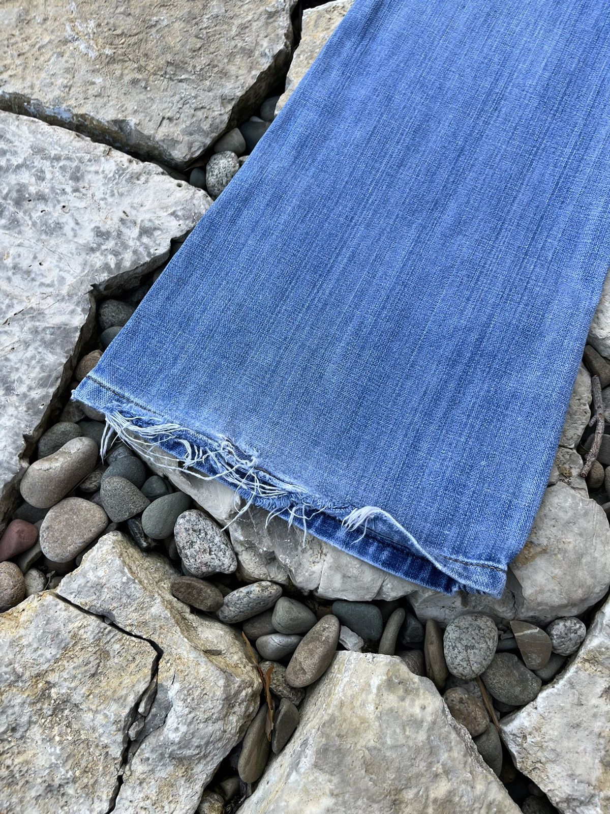 Diesel × Vintage Vintage Diesel freedom y2k baggy distressed thrashed jeans Size US 34 / EU 50 - 17 Thumbnail