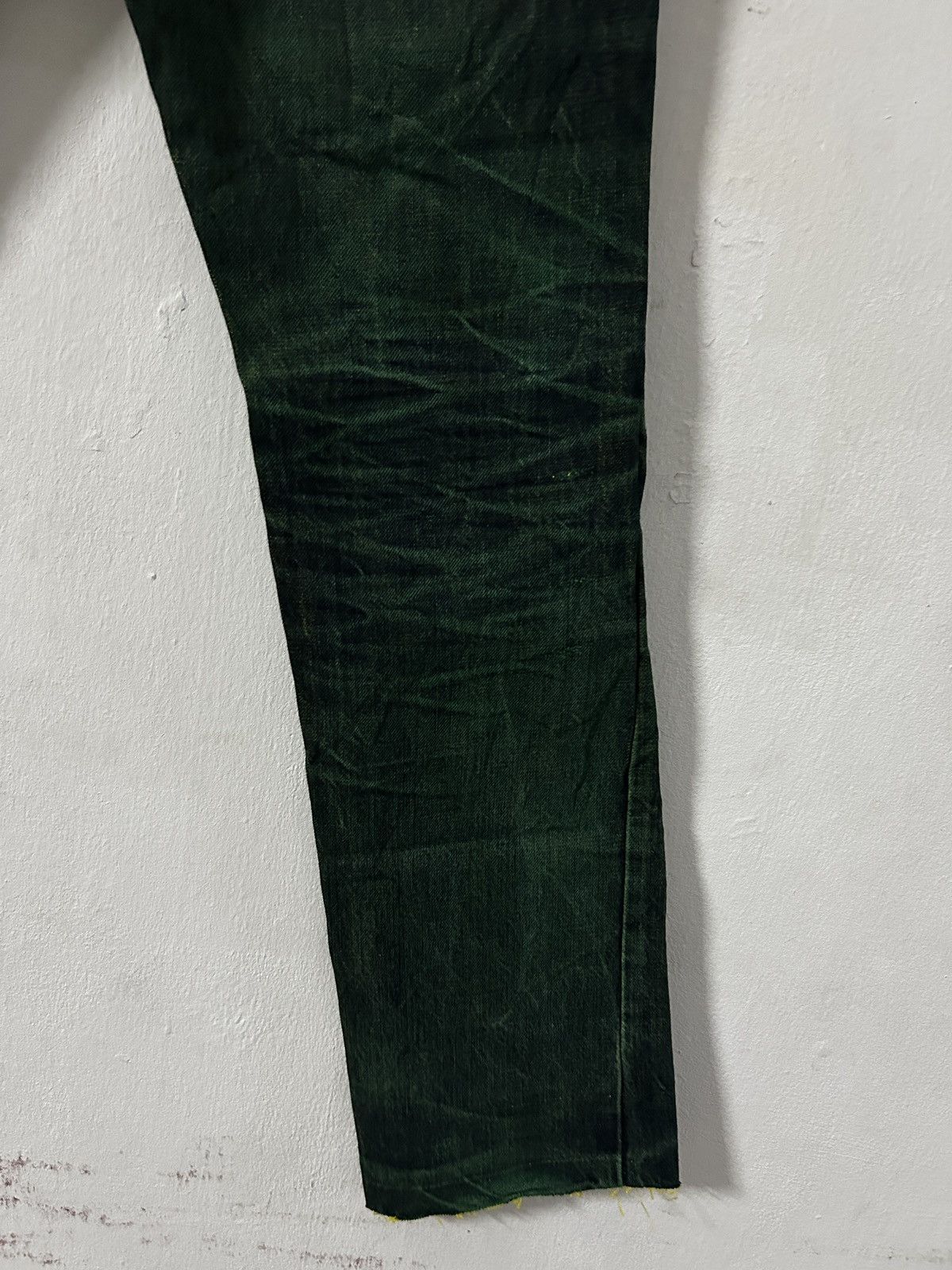 Beauty Beast Beauty Beast japan emerald denim distressed jeans Size US 29 - 14 Thumbnail