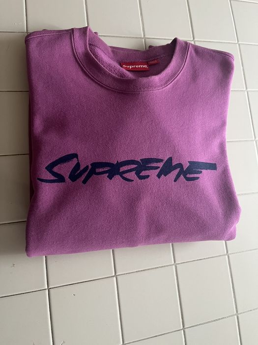 Futura logo crewneck supreme hot sale