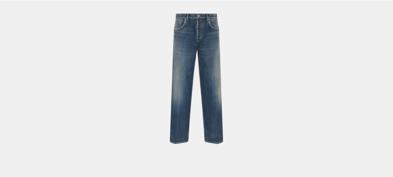DENIM TEARS × Dior o1w1db10824 Heritage Jeans in Blue Size US 32 / EU 48 - 1 Thumbnail