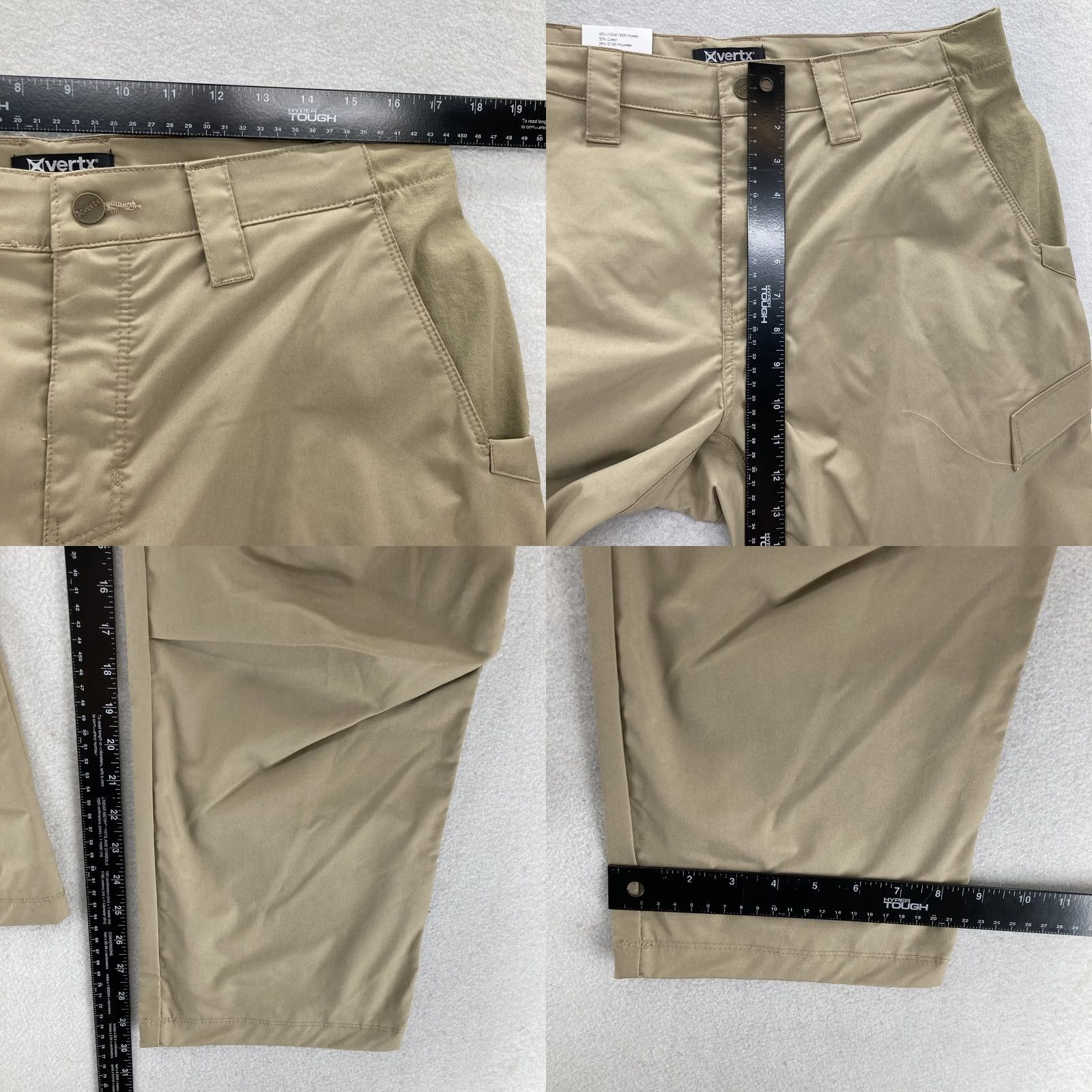 Vintage Vertx Pro Fusion Flex Pants Womens 12/30 Desert Tan Tactical Cargo Workwear NWT Size 34" / US 12 / IT 48 - 8 Thumbnail