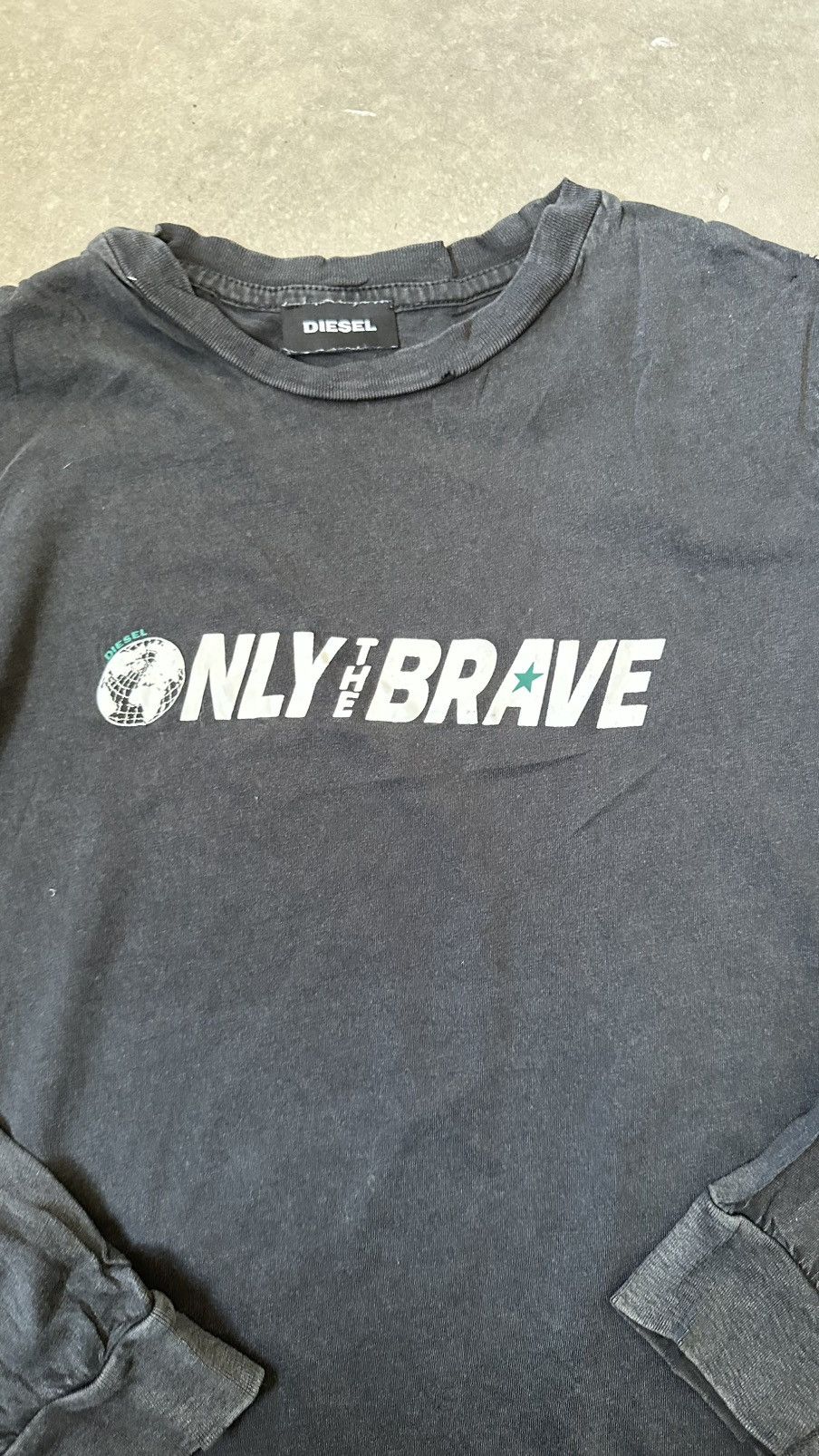 Diesel VINTAGE DIESEL ONLY THE BRAVE LS TEE Size US S / EU 44-46 / 1 - 2 Thumbnail