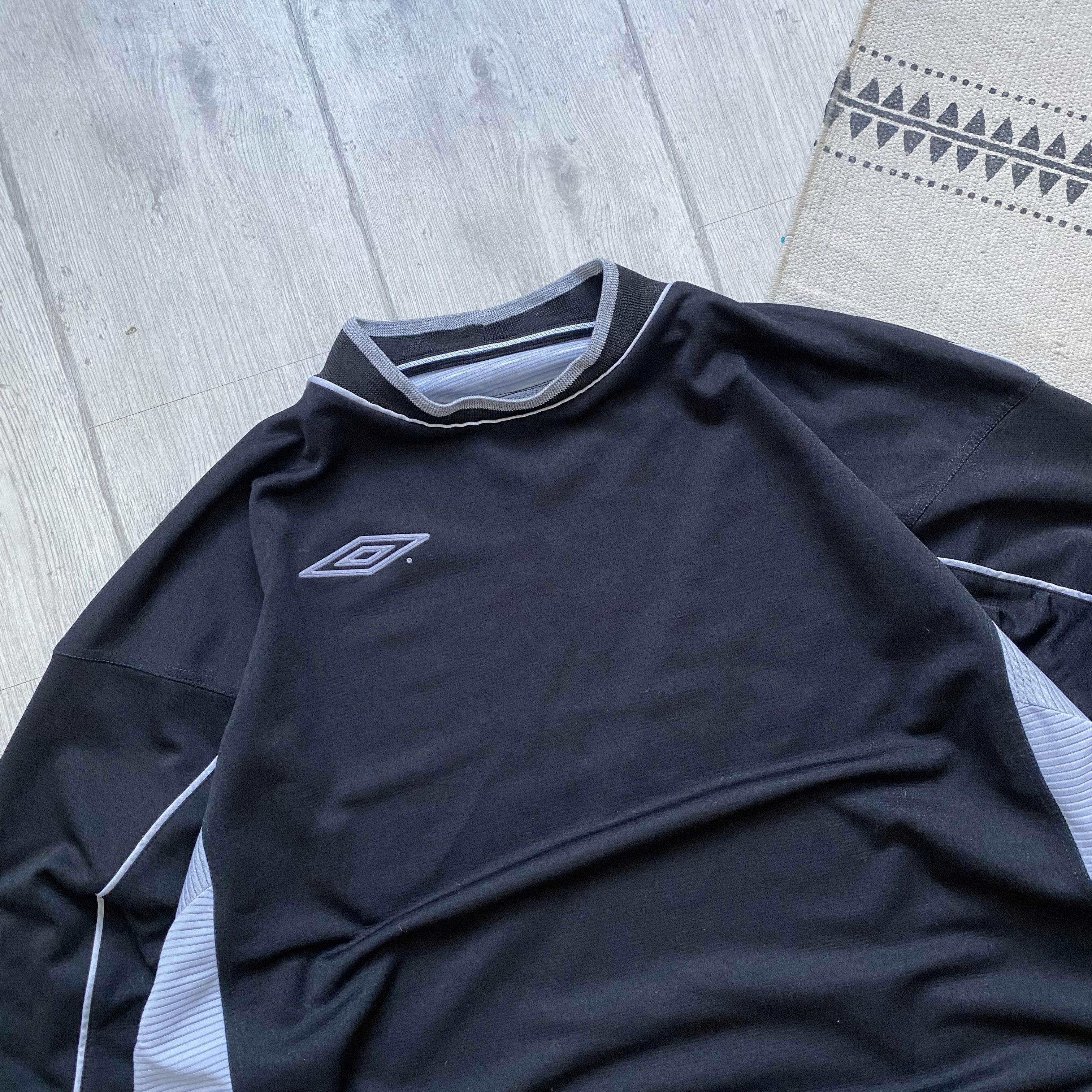 Umbro ⚽️Vintage Umbro Soccer jersey Goalkeeper Longsleeve Y2K Nike Size US XXL / EU 58 / 5 - 2 Thumbnail