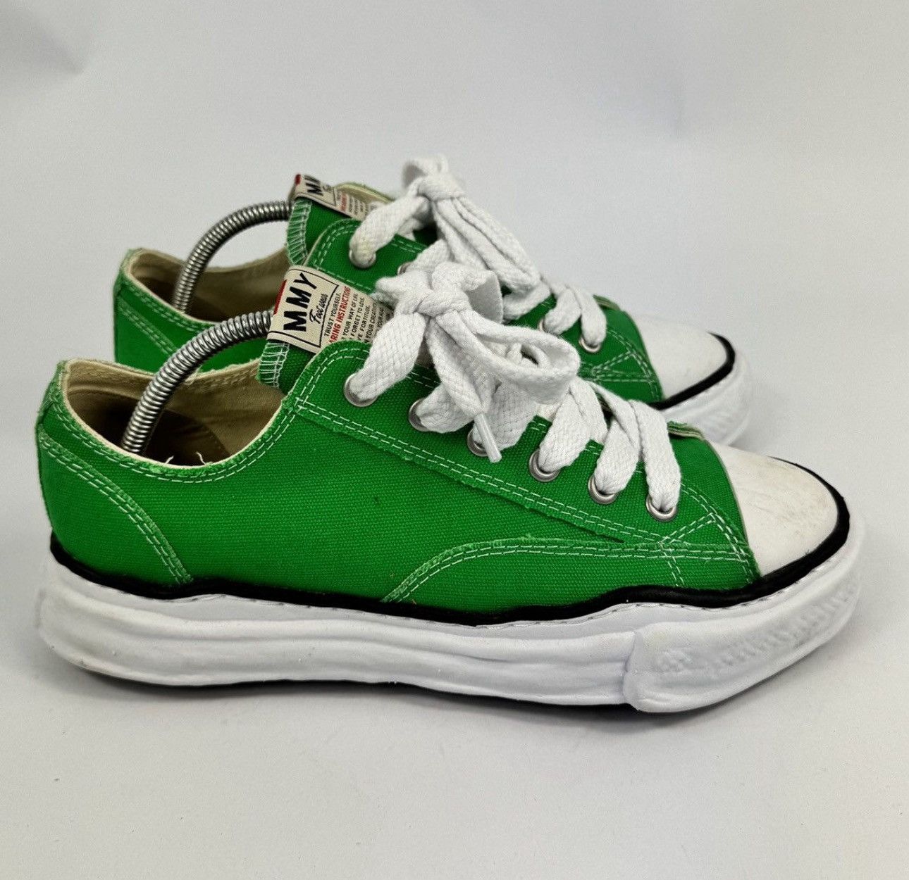 Maison MIHARA YASUHIRO LOW TOP CANVAS SNEAKERS Size US 10 / EU 43 - 1 Thumbnail