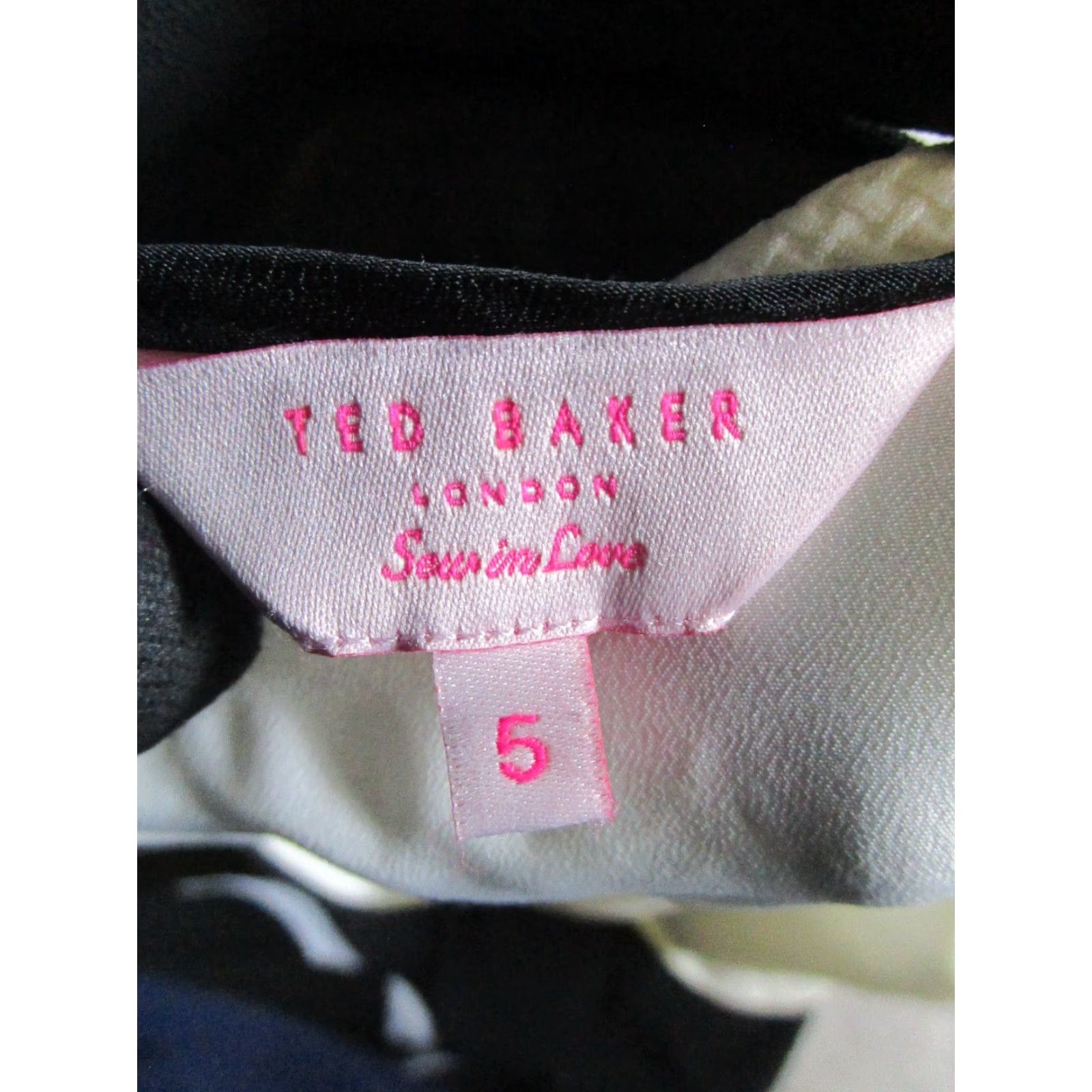 Ted Baker Ted Baker Jumpsuit Womens XL White One-Piece Sleeveless Round Neck Zip Casual Party/Cocktail Travel Size 40" / US 18 - 4 Thumbnail