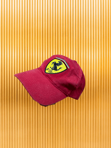 Ferrari Vintage 90s Ferrari Racing Formula One Red Hat Cap Size ONE SIZE - 1 Thumbnail