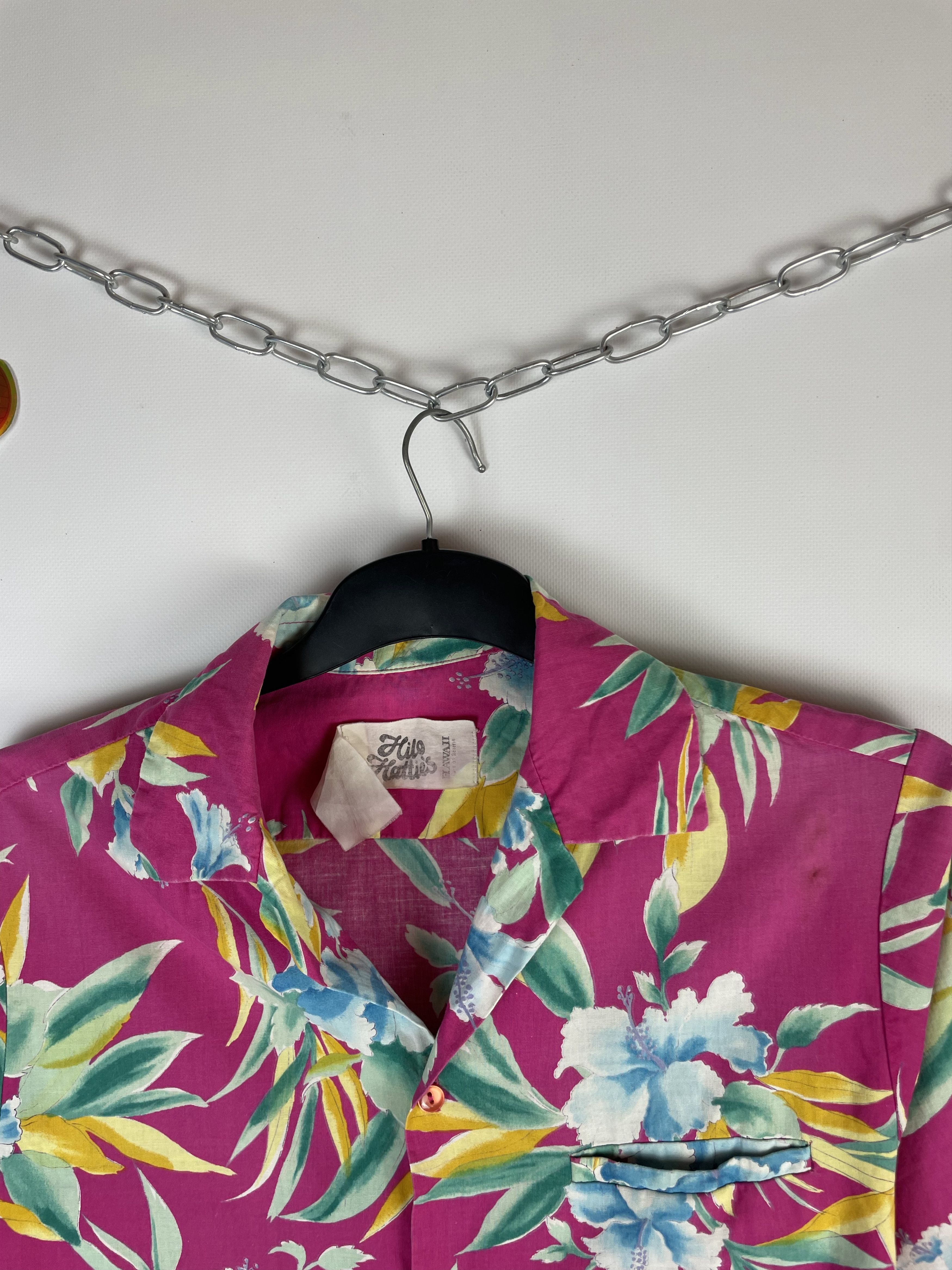 Vintage Vintage Crazy Aloha Hawaiian Shirt Size US M / EU 48-50 / 2 - 4 Thumbnail