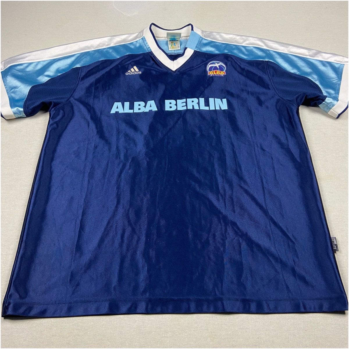 Adidas Vintage Adidas Alba Berlin Basketball Jersey L Size US L / EU 52-54 / 3 - 2 Thumbnail
