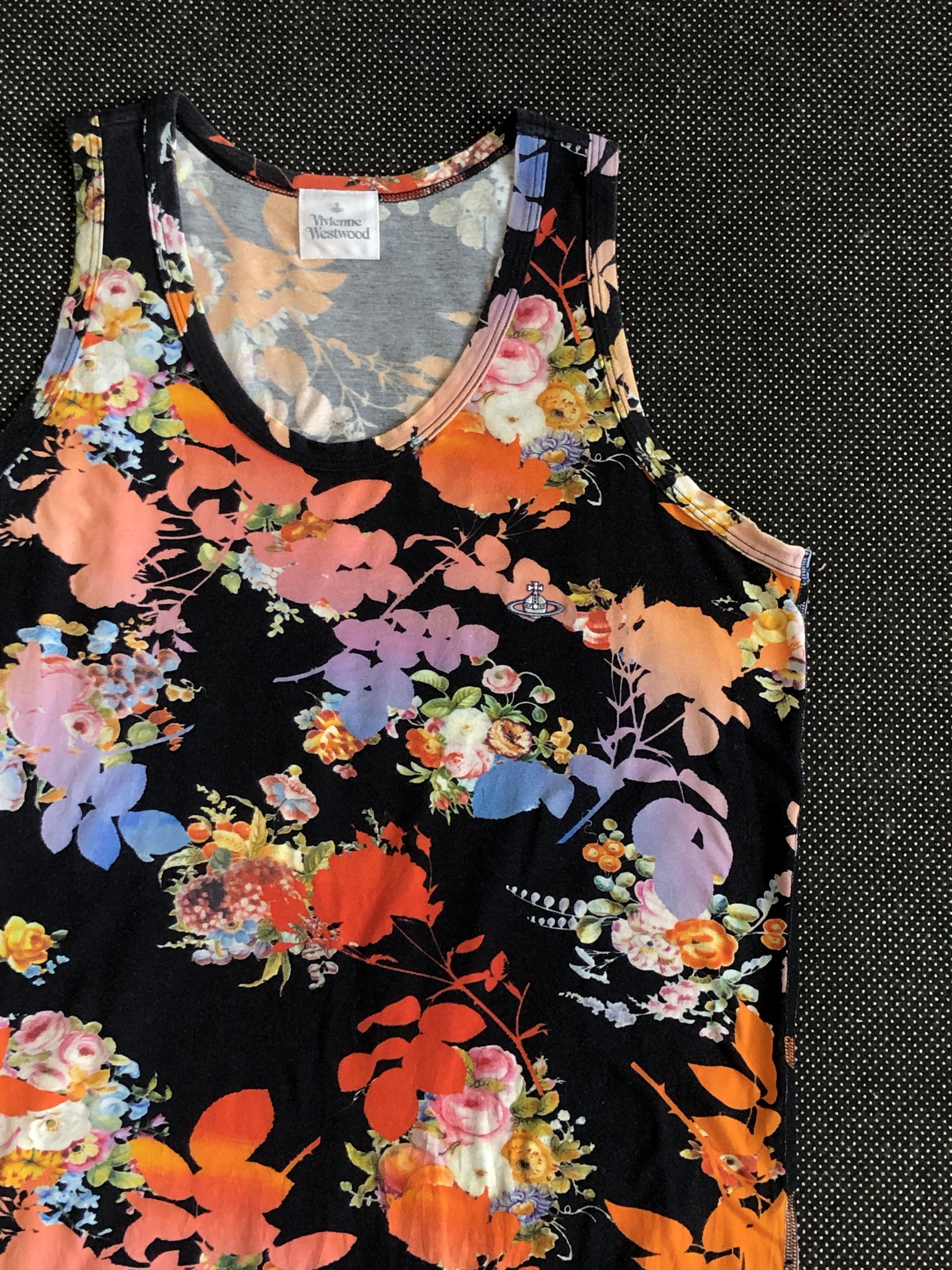 Vivienne Westwood S/S2013 ORB LOGO COCOTTE FLORAL-PRINT Size S / US 4 / IT 40 - 3 Thumbnail