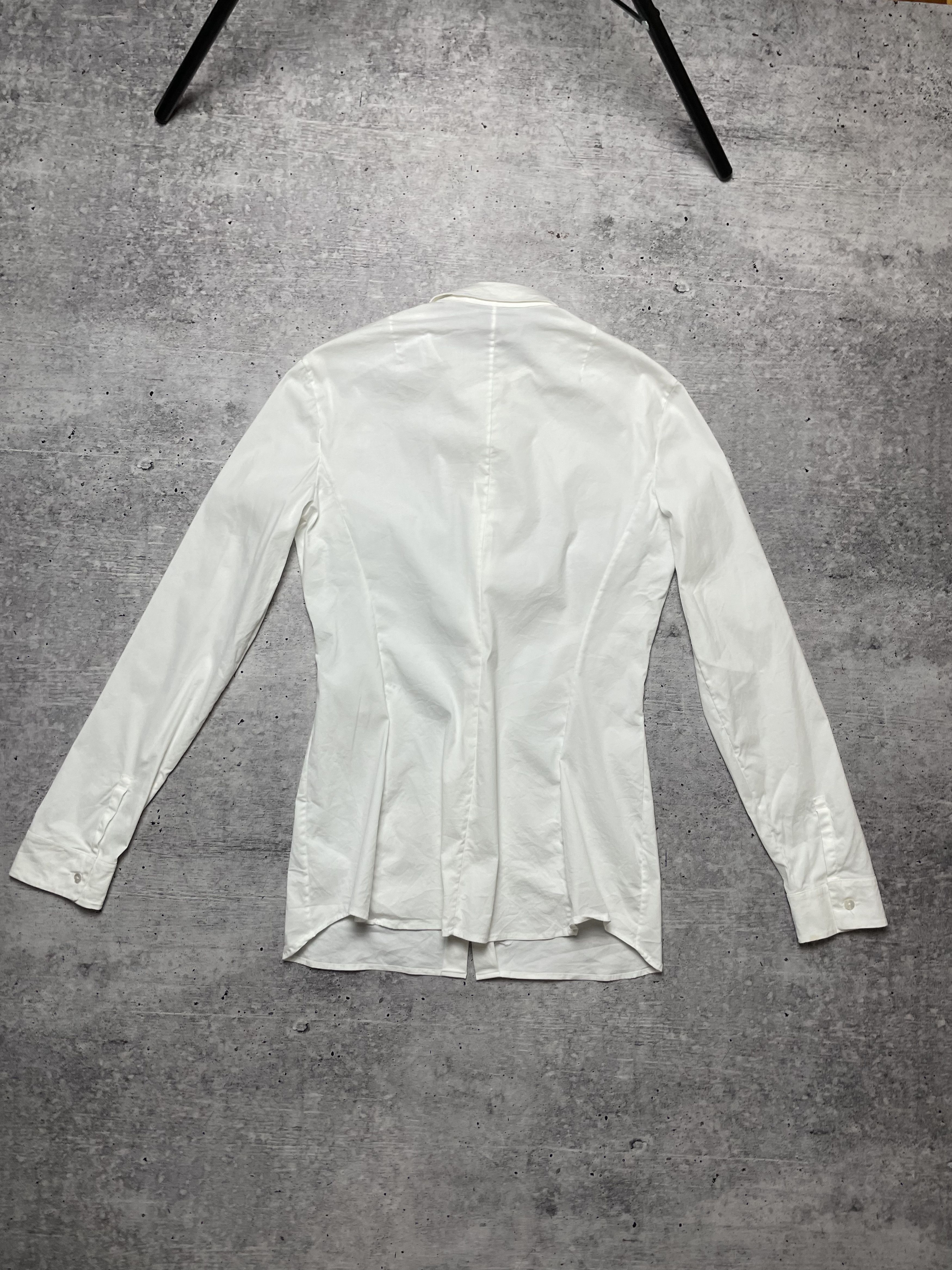 Jil Sander Jil Sander Tailored White Poplin Shirt Made In Italy Size XXS / US 00 / IT 34 - 5 Thumbnail