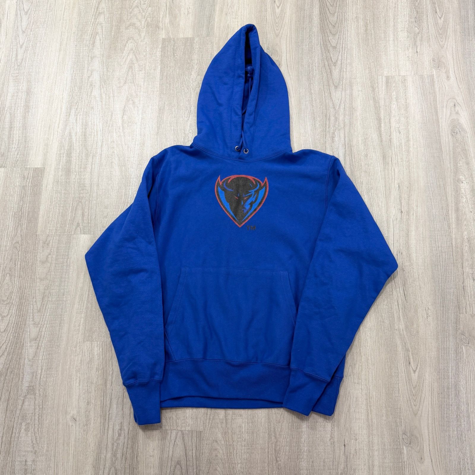 Champion Champion Reverse Weave DePaul Blue Demons Hoodie Medium Size US M / EU 48-50 / 2 - 1 Thumbnail