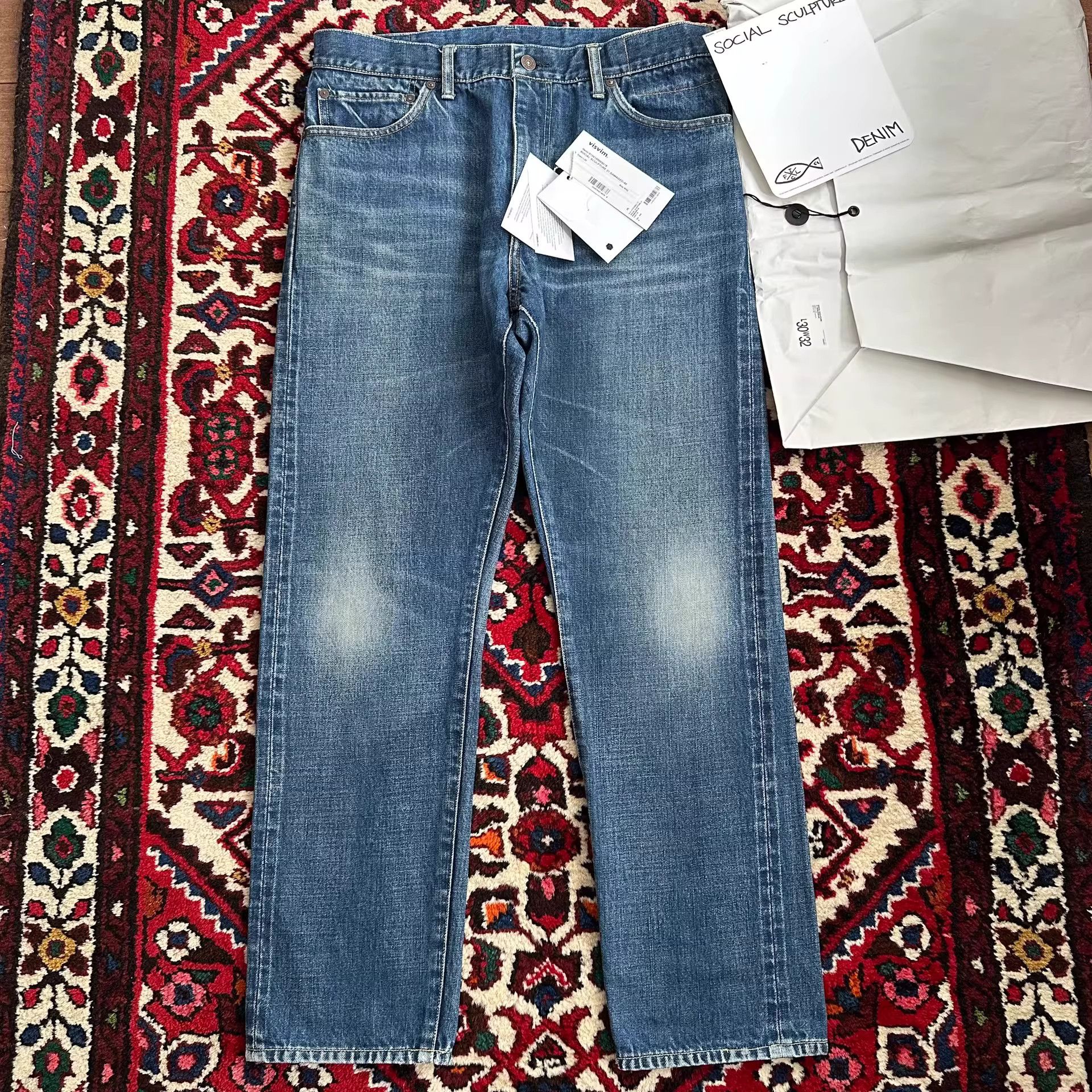 Visvim visvim 24ss 21D40 Washed Jeans Size US 32 / EU 48 - 1 Thumbnail