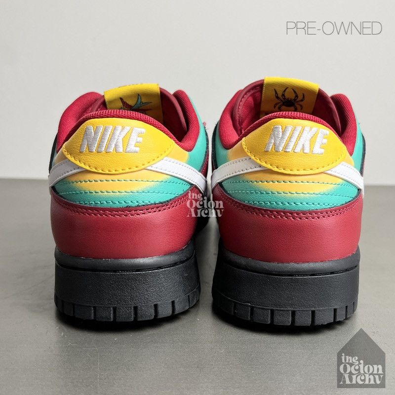 Nike Size 12 - Nike Dunk Low Retro LTD 'Biker Tattoos' Pre-Owned Size US 12 / EU 45 - 6 Thumbnail