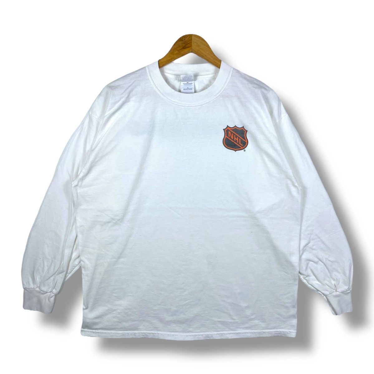 NHL Vintage 00's NHL The Coolest Game Graphic Longsleeve Tee Size US XL / EU 56 / 4 - 1 Thumbnail