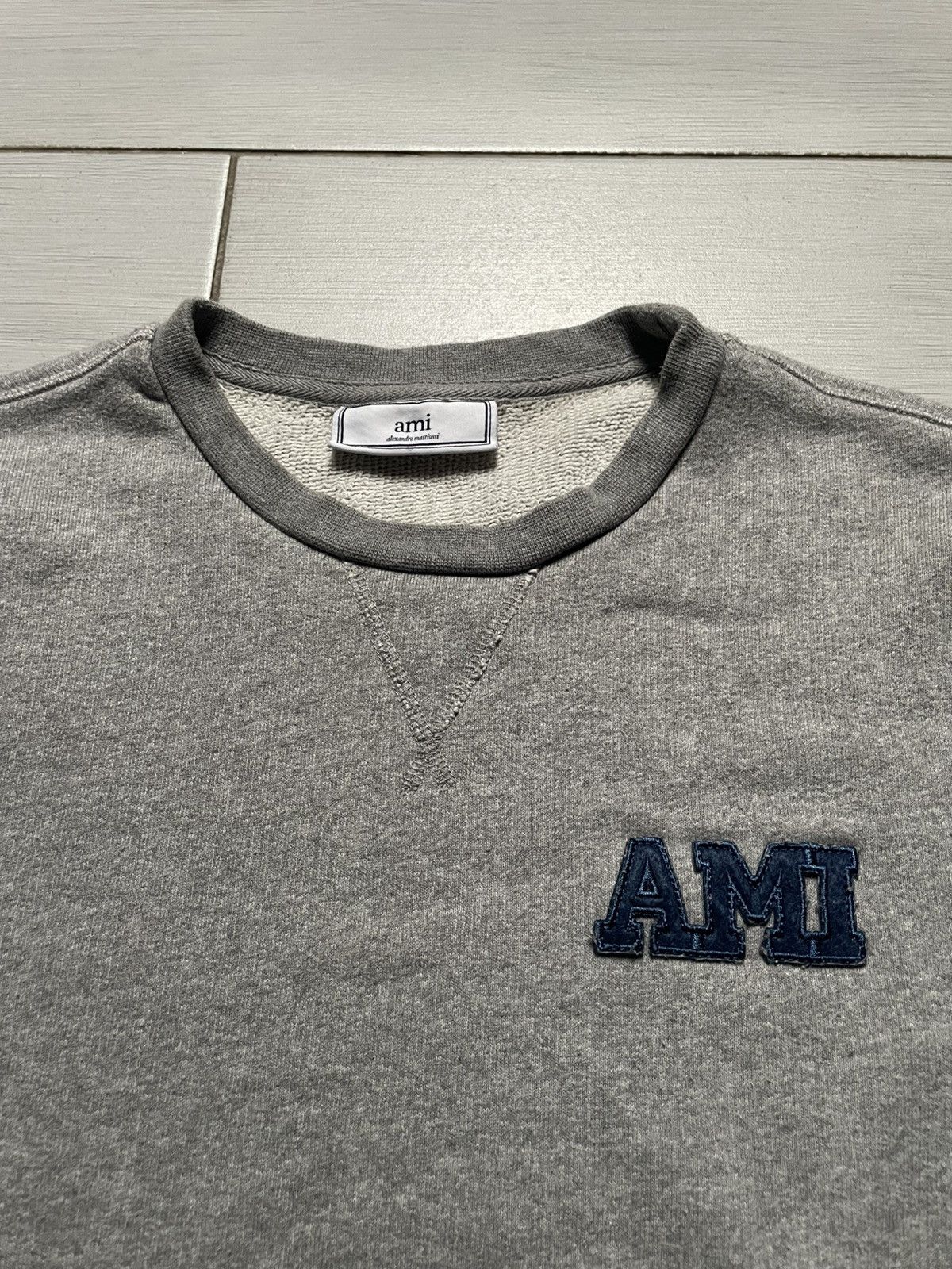 AMI Ami big logo paris designer archive swag hype Size US S / EU 44-46 / 1 - 2 Thumbnail