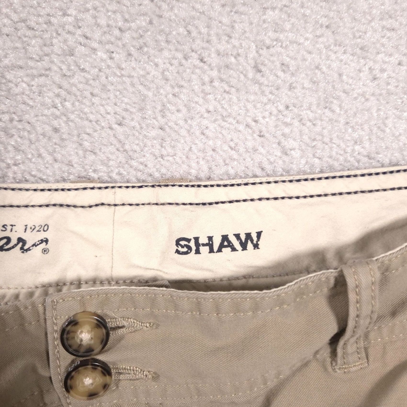 Eddie Bauer Eddie Bauer Pants Womens 14 Beige Shaw Twill Capri Straight Leg Stretch Chino Size 36" / US 14 / IT 50 - 6 Thumbnail