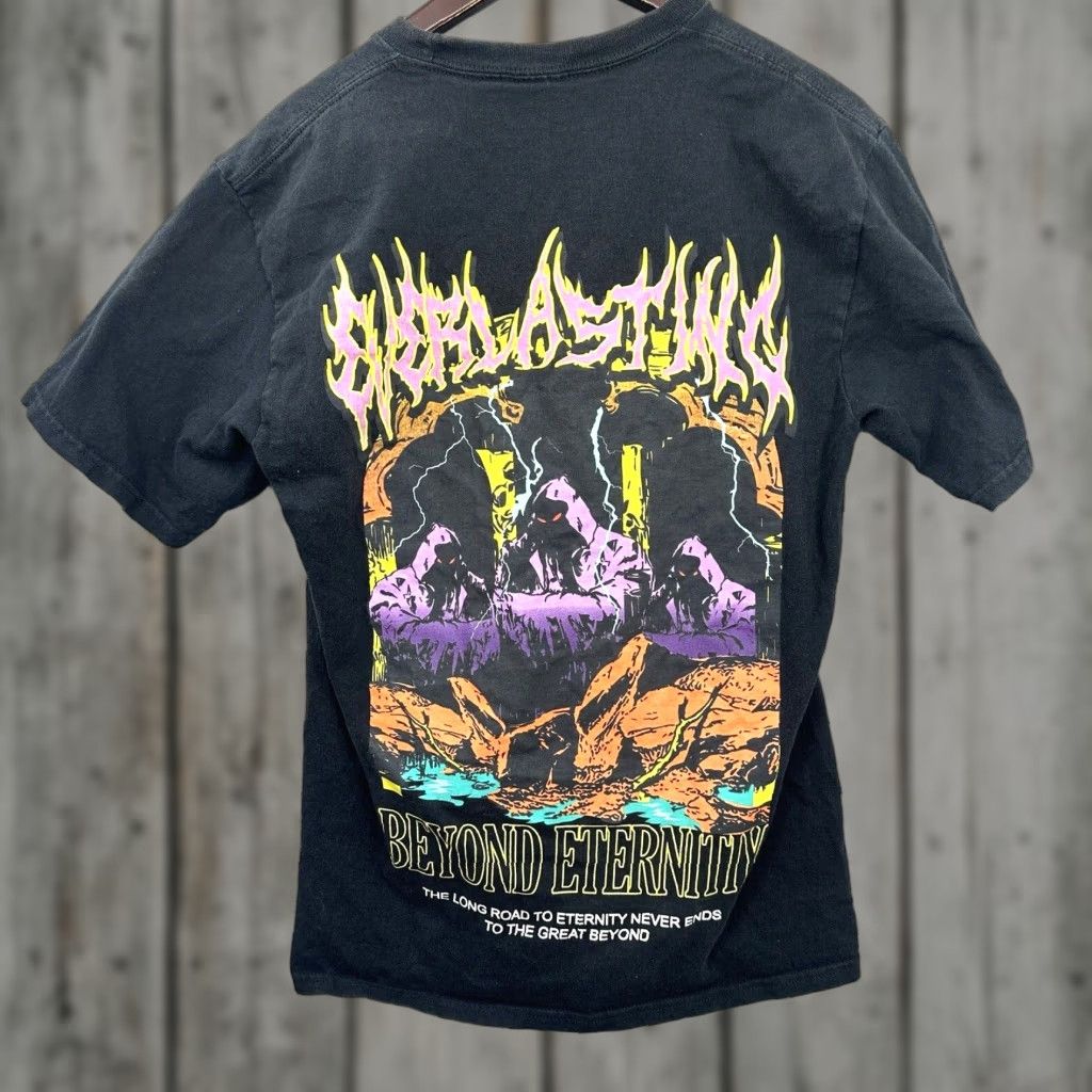 Vintage VINTAGE Vitriol T-Shirt Mens M Black Logo Short Sleeve Crewneck 90s Concert Mens Size US M / EU 48-50 / 2 - 1 Thumbnail
