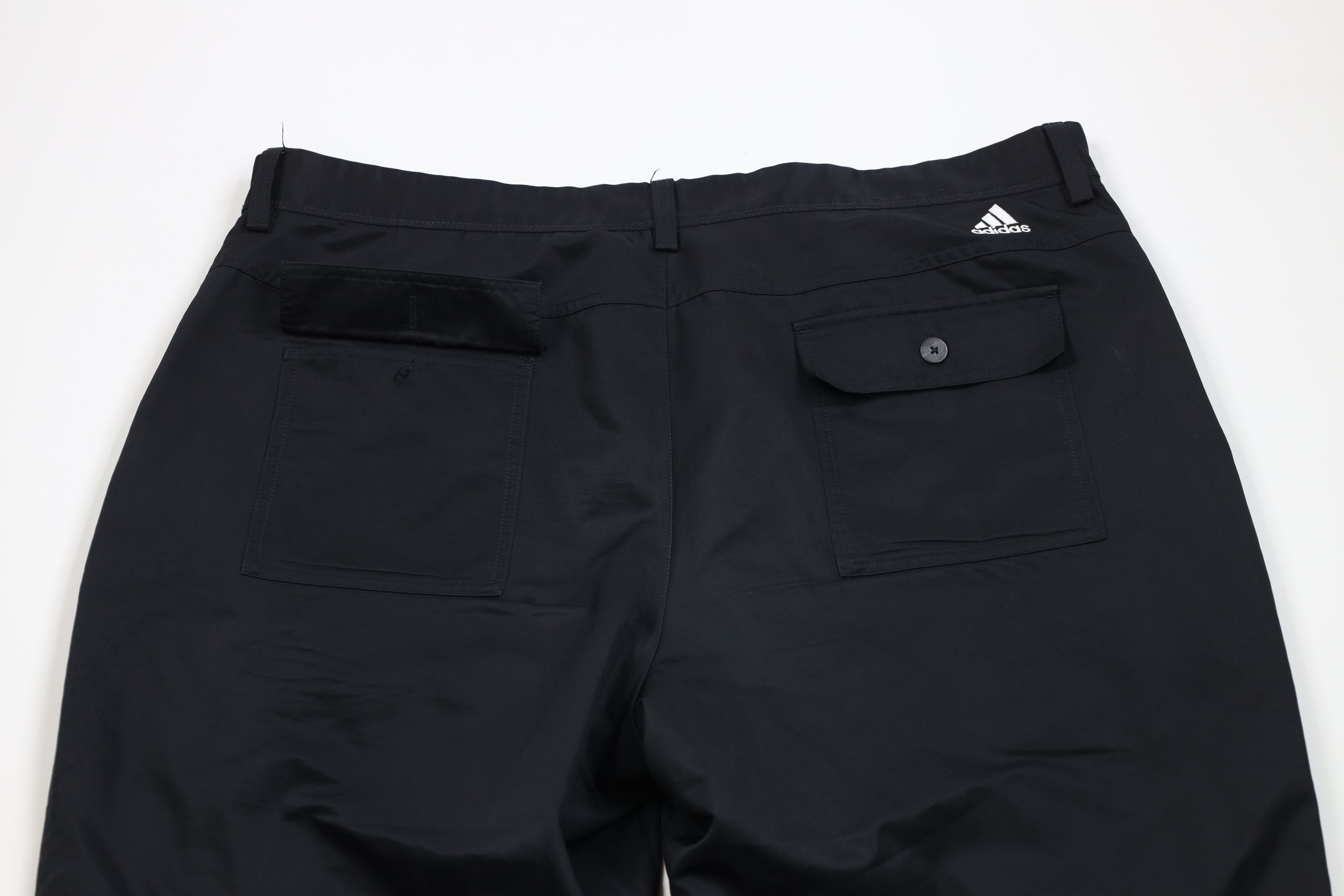 Adidas × Vintage Vintage Adidas Golf Spell Wide Leg Golfing Chino Pants Black Size US 38 / EU 54 - 9 Thumbnail