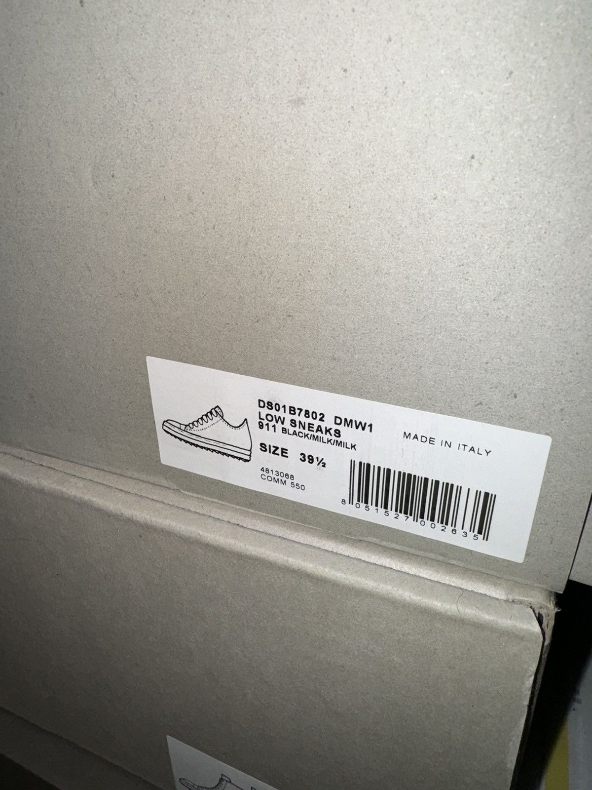 Rick Owens × Rick Owens Drkshdw DRKSHDW SS22 JUMBO LACE RAMONES 39,5 WITH BOX Size US 9.5 / IT 39.5 - 9 Thumbnail