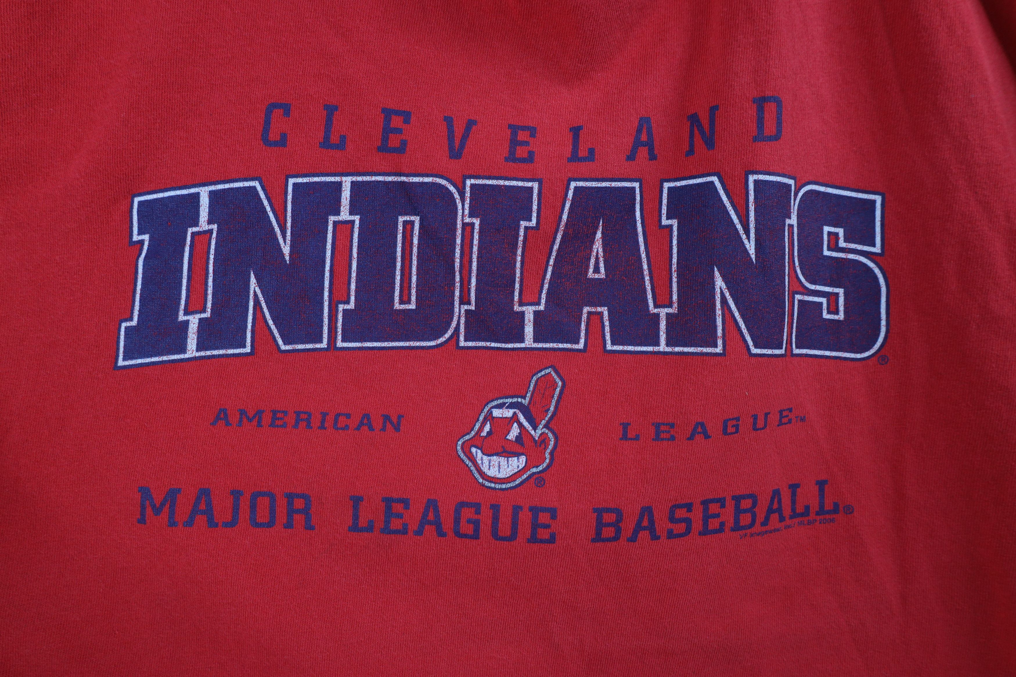 Vintage Vintage Y2K 2006 Wahoo Cleveland Indians Baseball T-Shirt Size US XXL / EU 58 / 5 - 4 Thumbnail