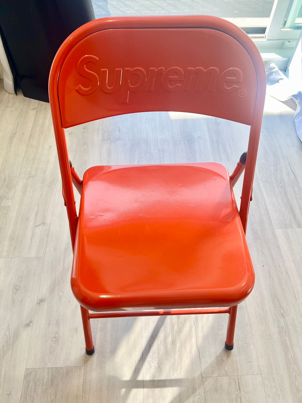 Supreme Red Supreme Folding Chair | Grailed
