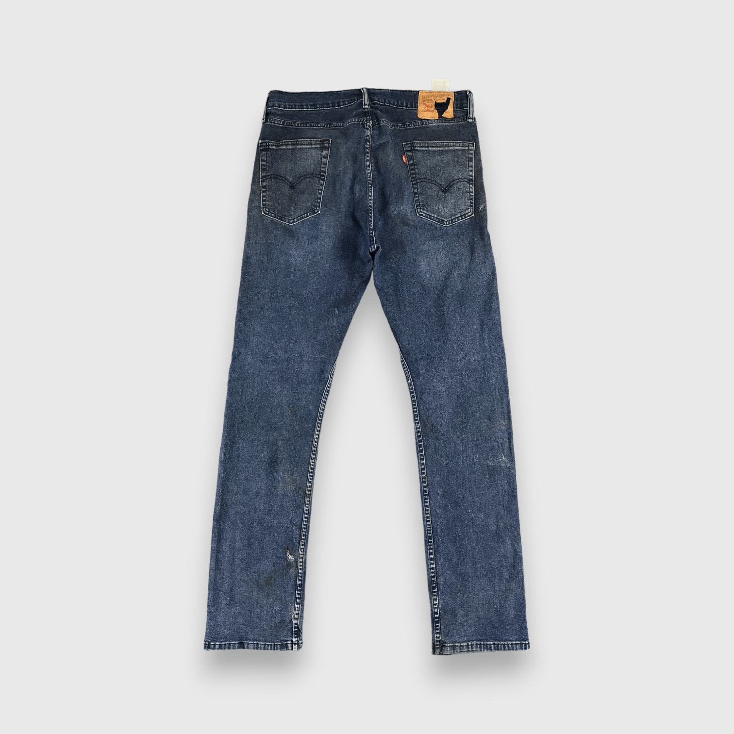 Levi's Vintage Levis 515 Jeans Rusty Blue Wash Denim -J524 Size US 34 / EU 50 - 2 Thumbnail
