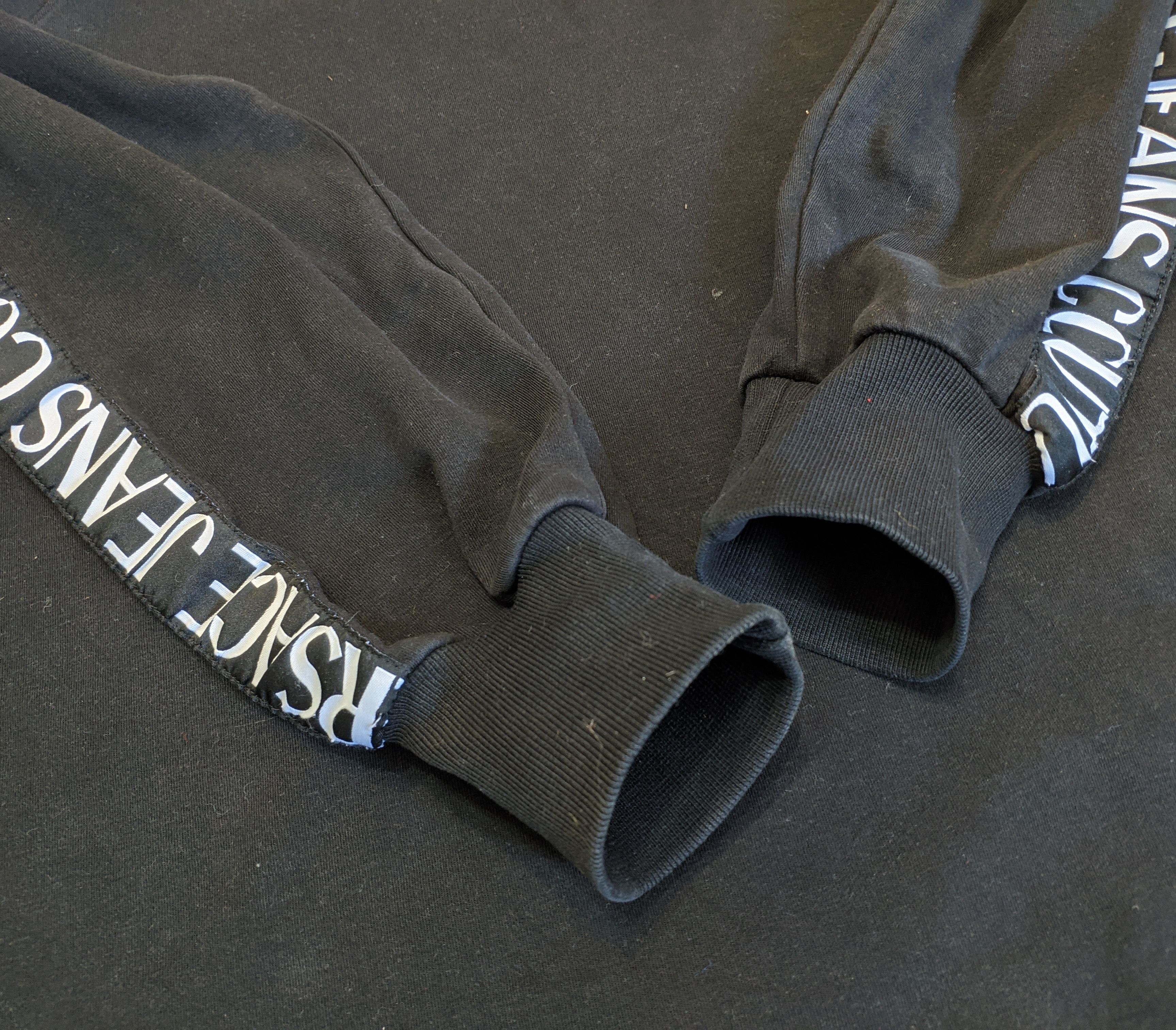 Versace Jeans Couture VJC VERSACE Side Stripe Logo Crew Neck Sweatshirt Size US M / EU 48-50 / 2 - 14 Thumbnail