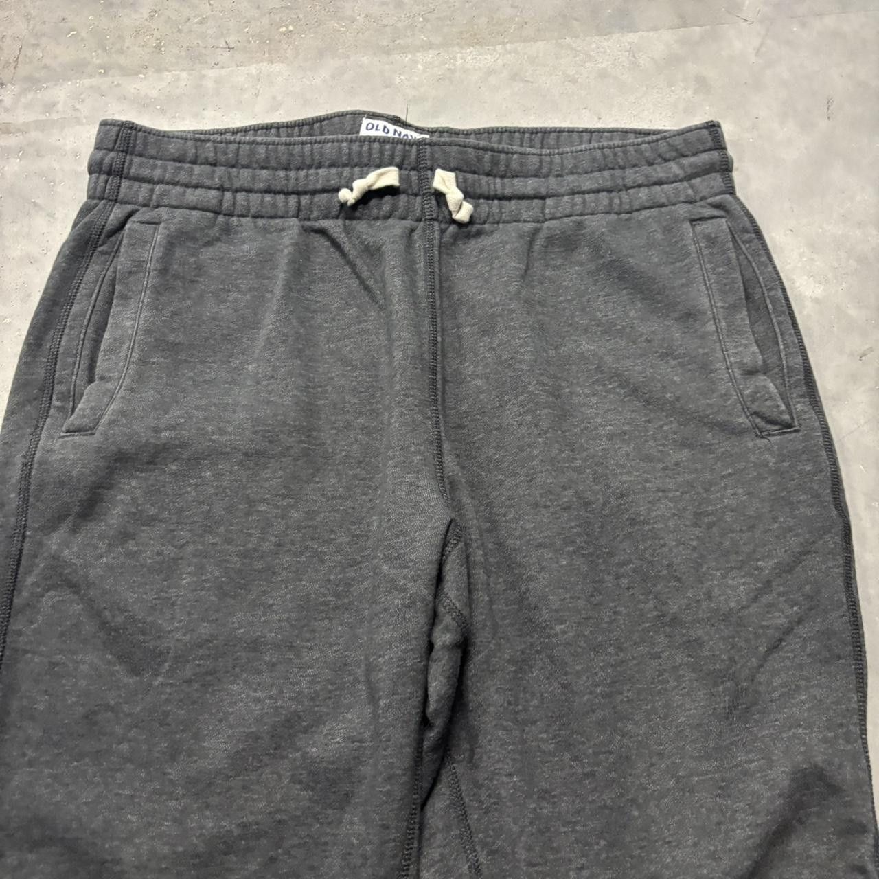 Japanese Brand × Vintage Crazy Vintage Y2K/2000s Dark Grey Skater Essential Sweatpants! Size US 36 / EU 52 - 4 Thumbnail