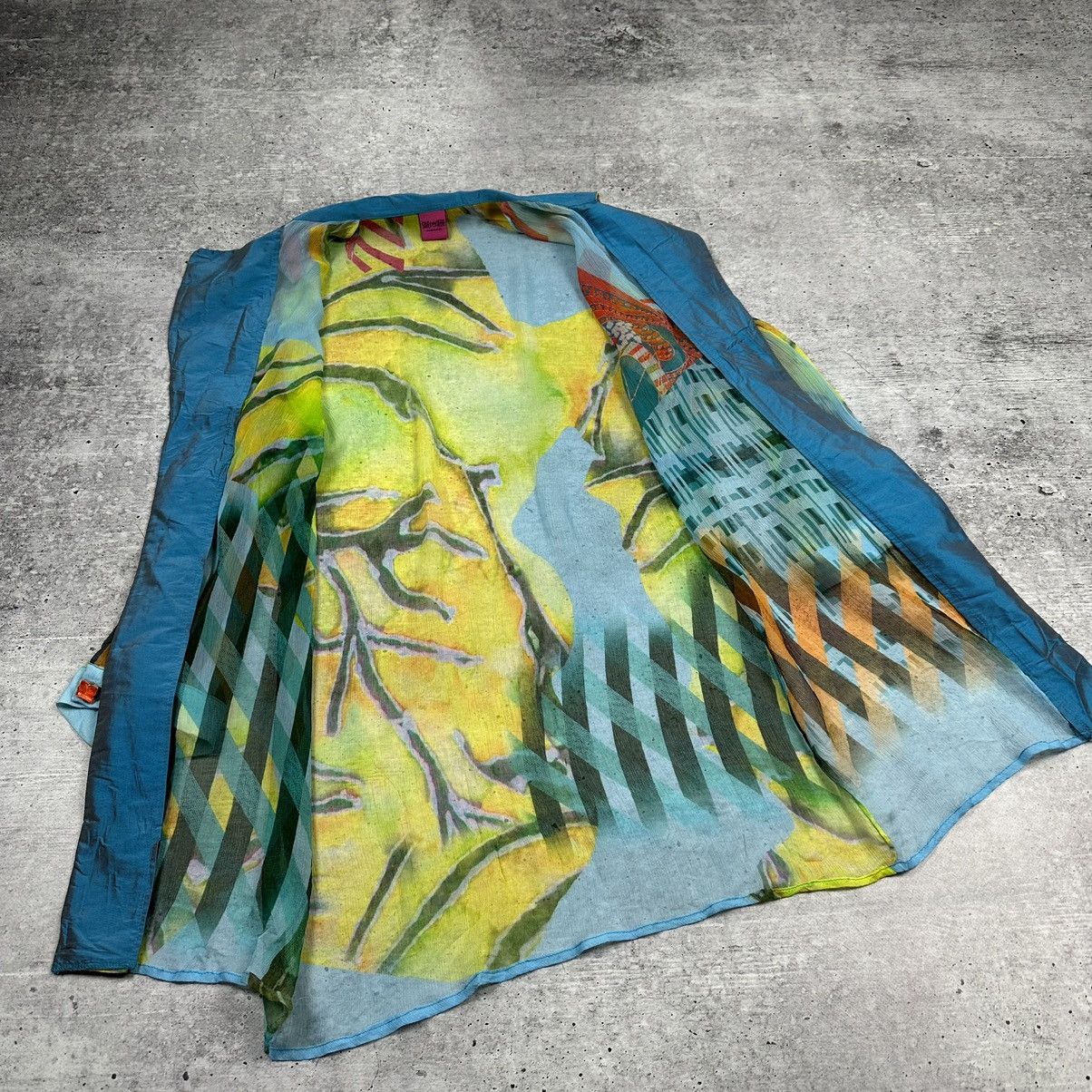 Save The Queen Vintage Print Top Tunic Women Size M