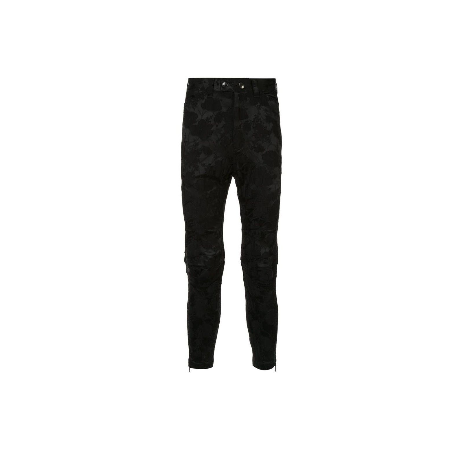 Ann Demeulemeester Ann Demeulemeester Floral Jacquard Skinny Trousers Size US 32 / EU 48 - 1 Thumbnail