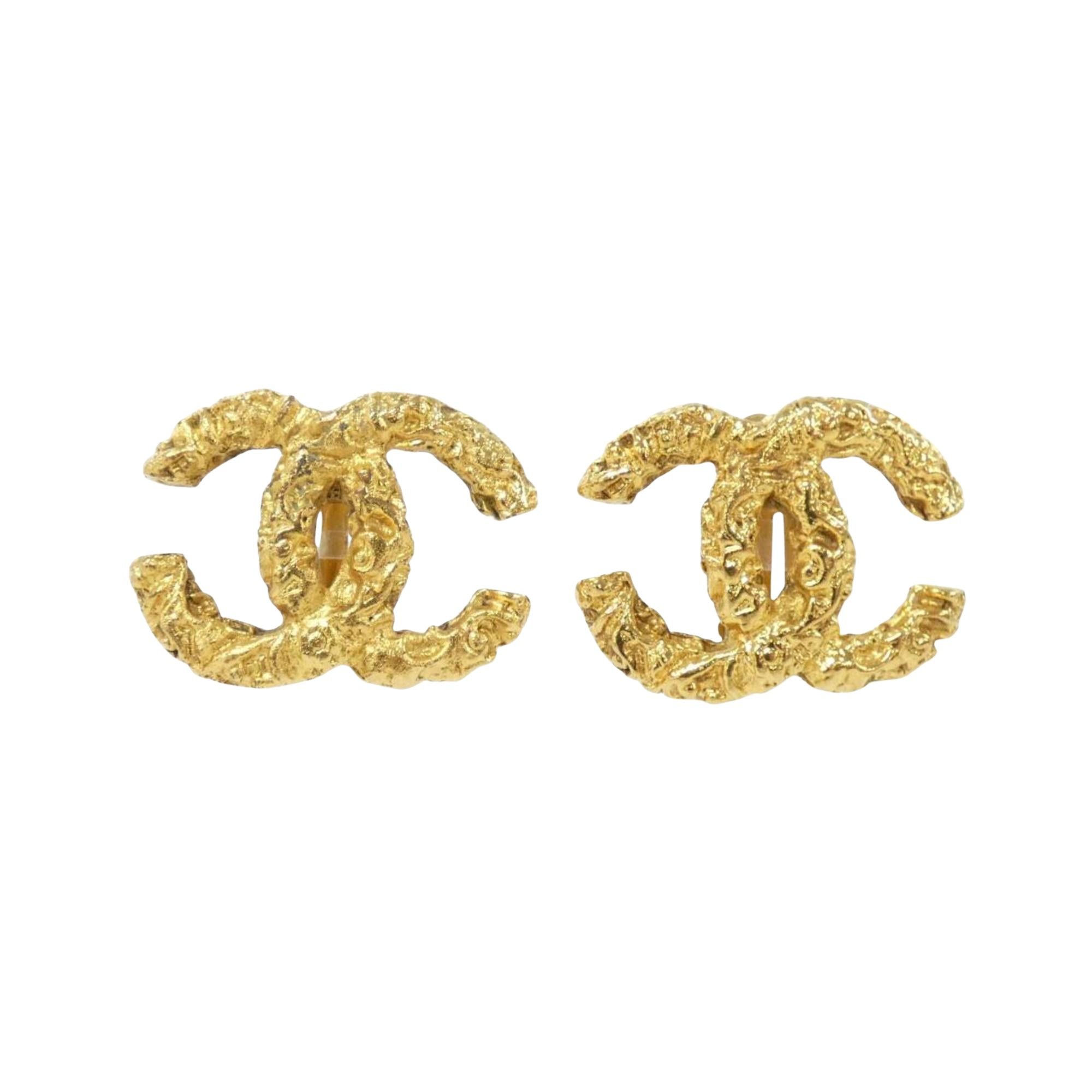 Chanel Chanel Coco Mark earring Size ONE SIZE - 1 Thumbnail
