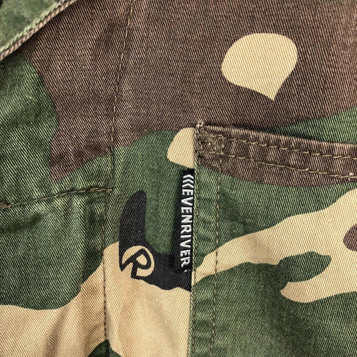 Japanese Brand Even River Green Camo Coveralls vintage japan #A553 Size US 38 / EU 54 - 12 Thumbnail