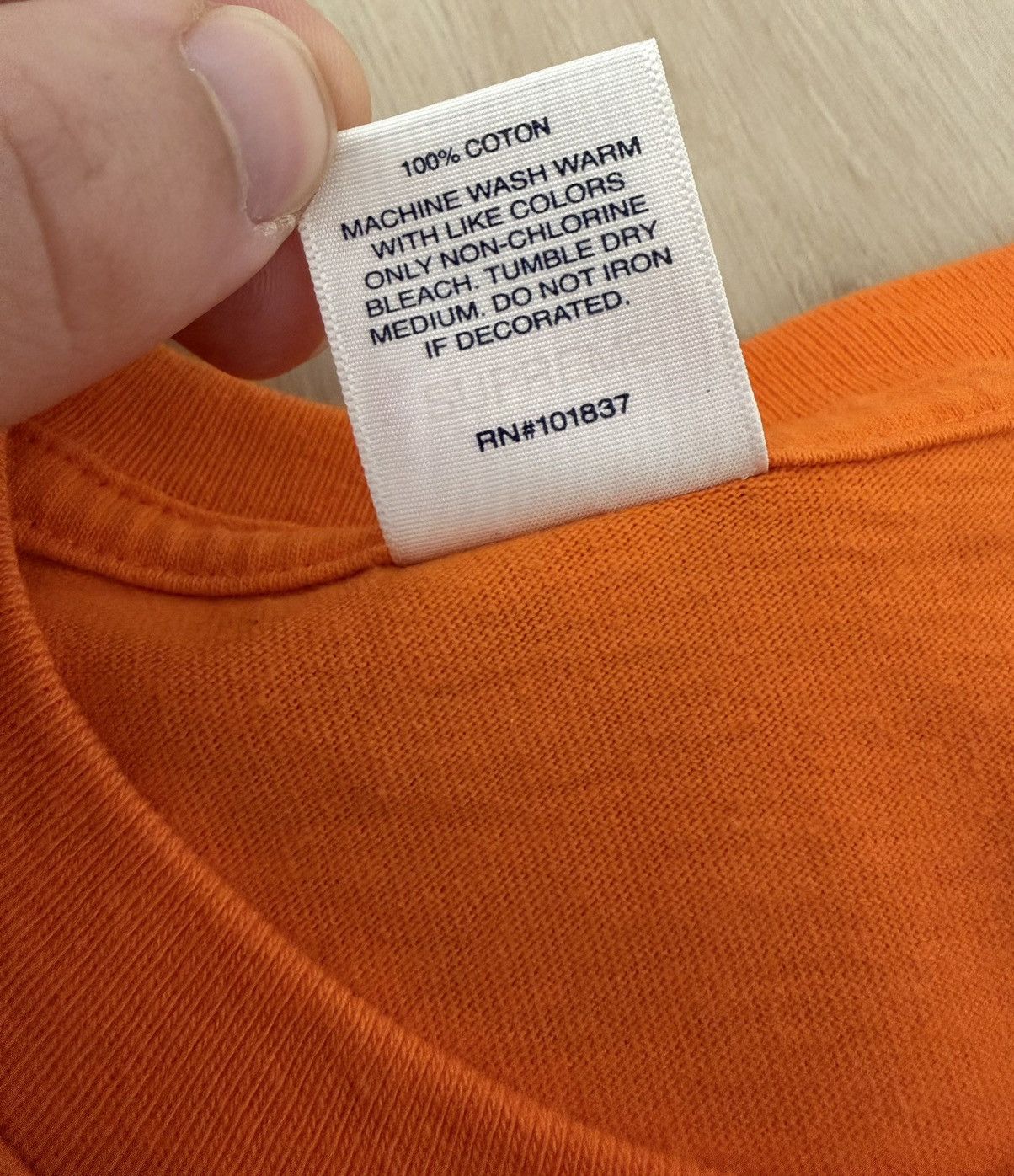 Supreme Supreme FW20 Lovers Tee Orange Size US M / EU 48-50 / 2 - 8 Thumbnail