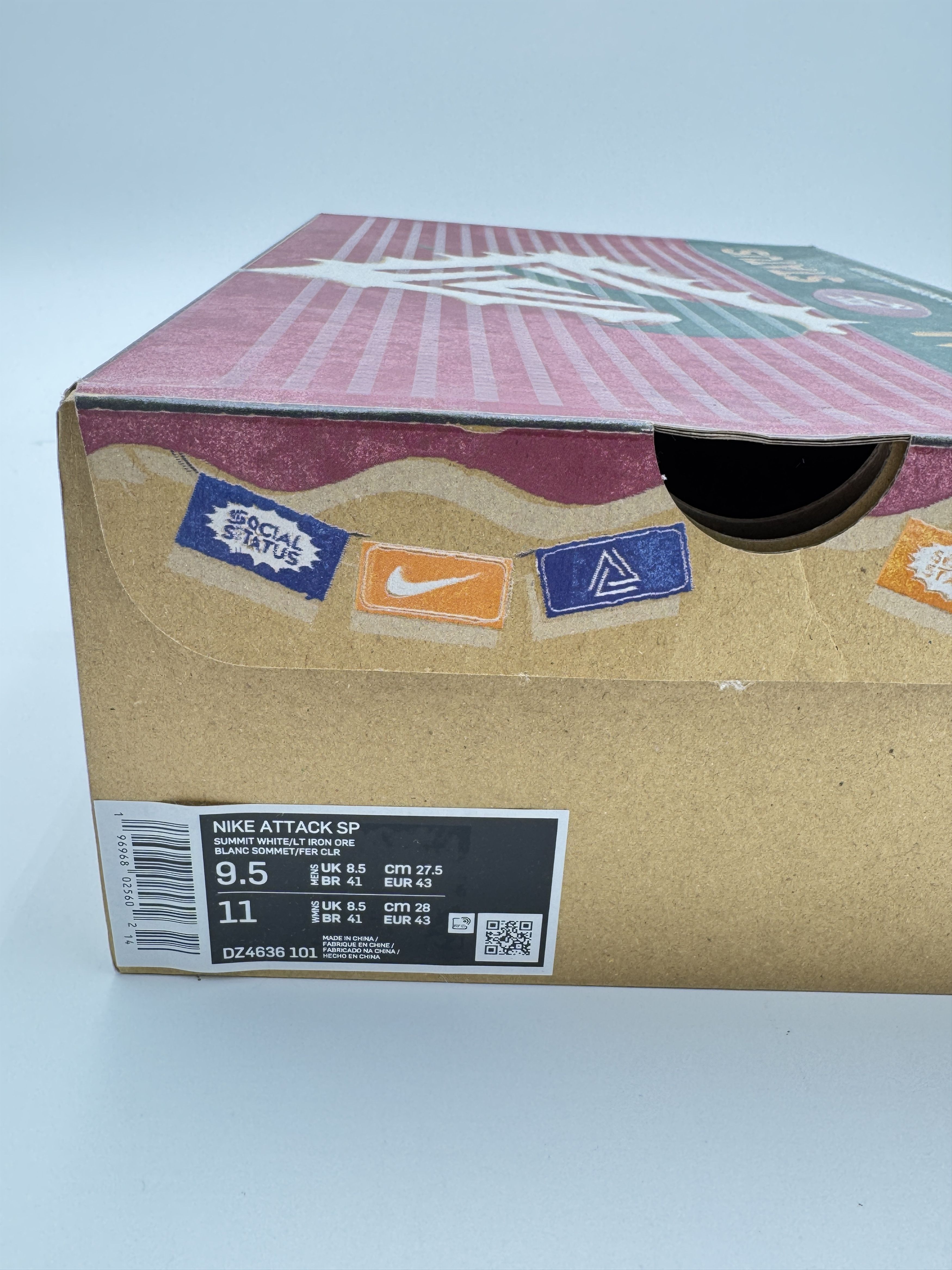 Nike × Social Status Social Status Nike Mac Attack Silver Special Box Size US 9.5 / EU 42-43 - 7 Thumbnail