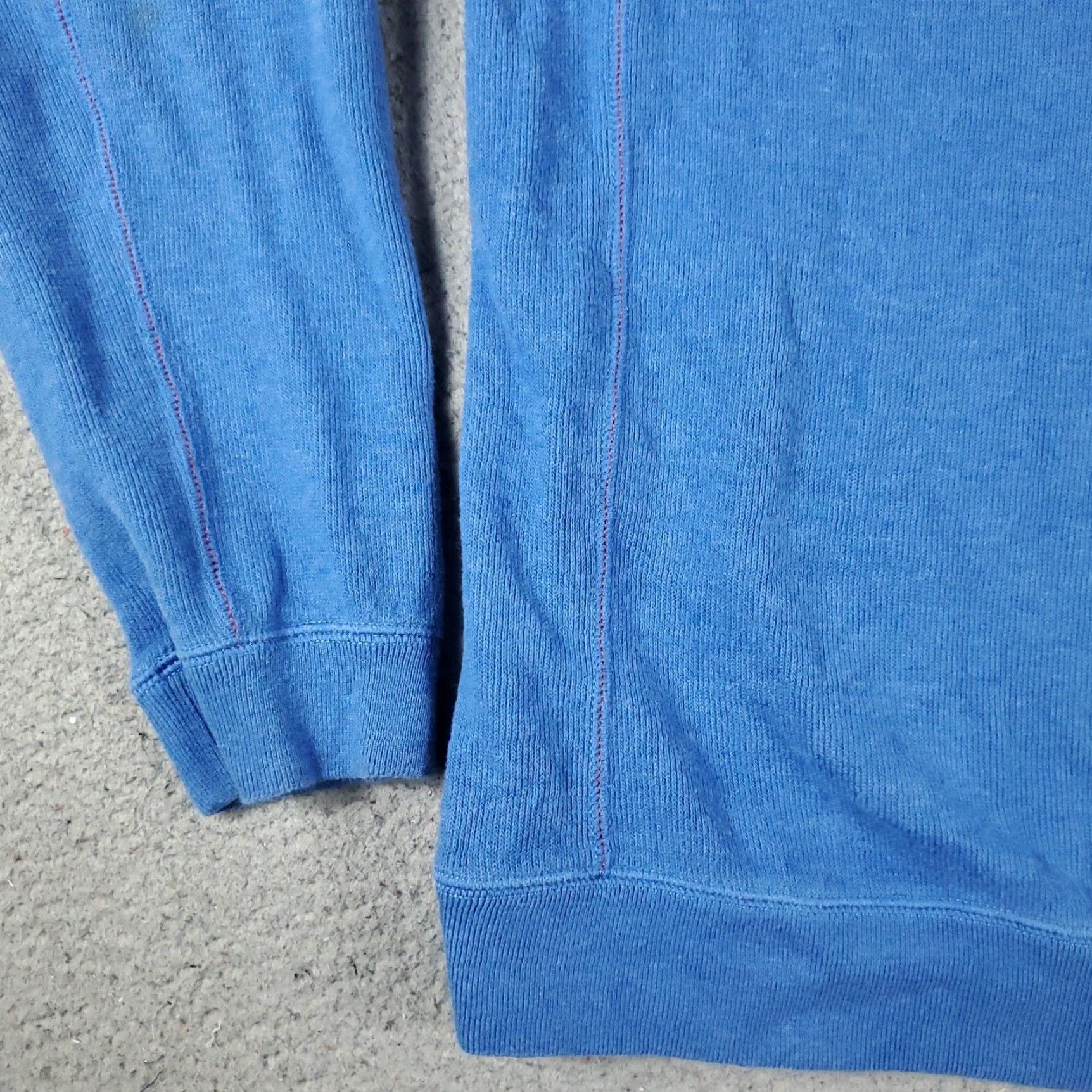 Tommy Bahama Tommy Bahama Mens Large Blue 1/4 Zip Up Pullover Sweatshirt Size US L / EU 52-54 / 3 - 3 Thumbnail